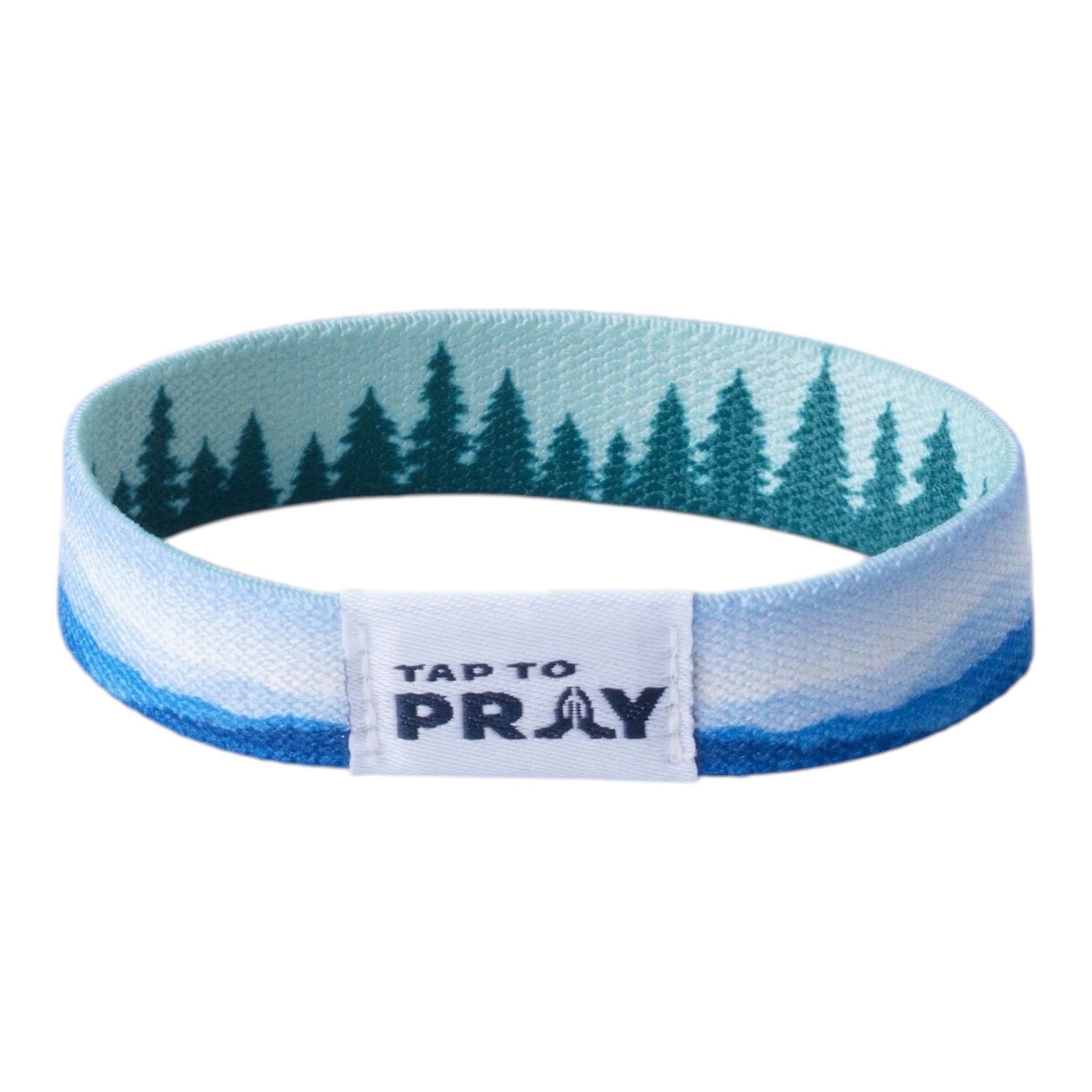 Tap To Pray® Wristband – Mountains & Forests