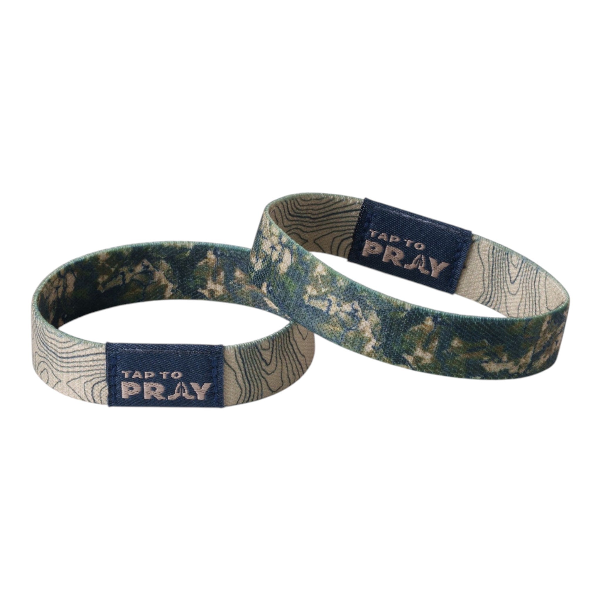 Tap To Pray® Wristband – Valor Camo