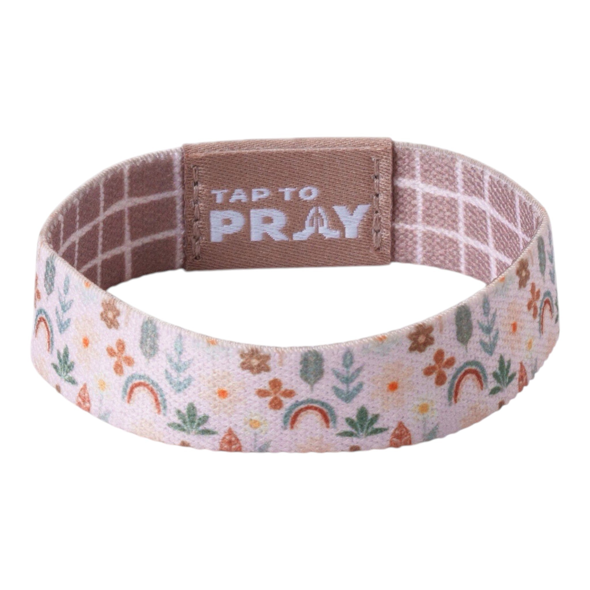 Tap To Pray® Wristband – Prairie & Plaid