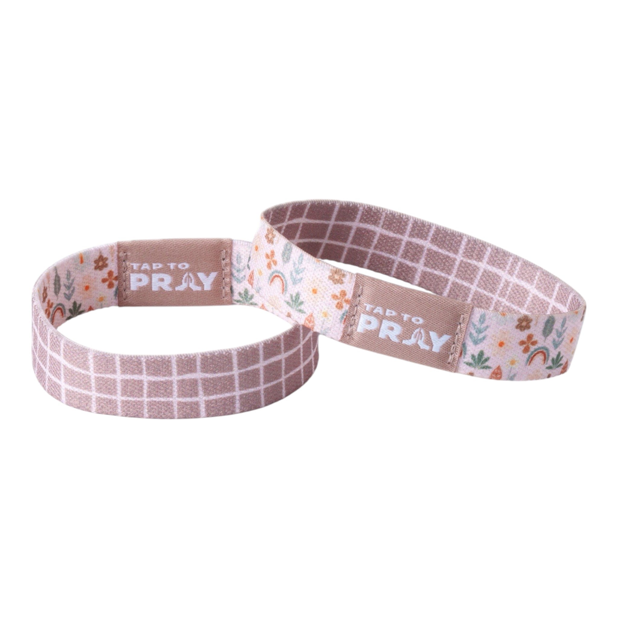 Tap To Pray® Wristband – Prairie & Plaid