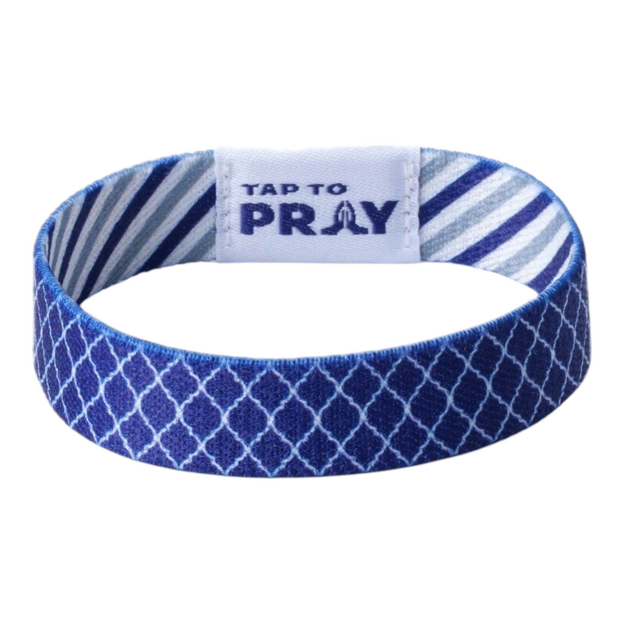 Tap To Pray® Wristband – Graphite & Ink