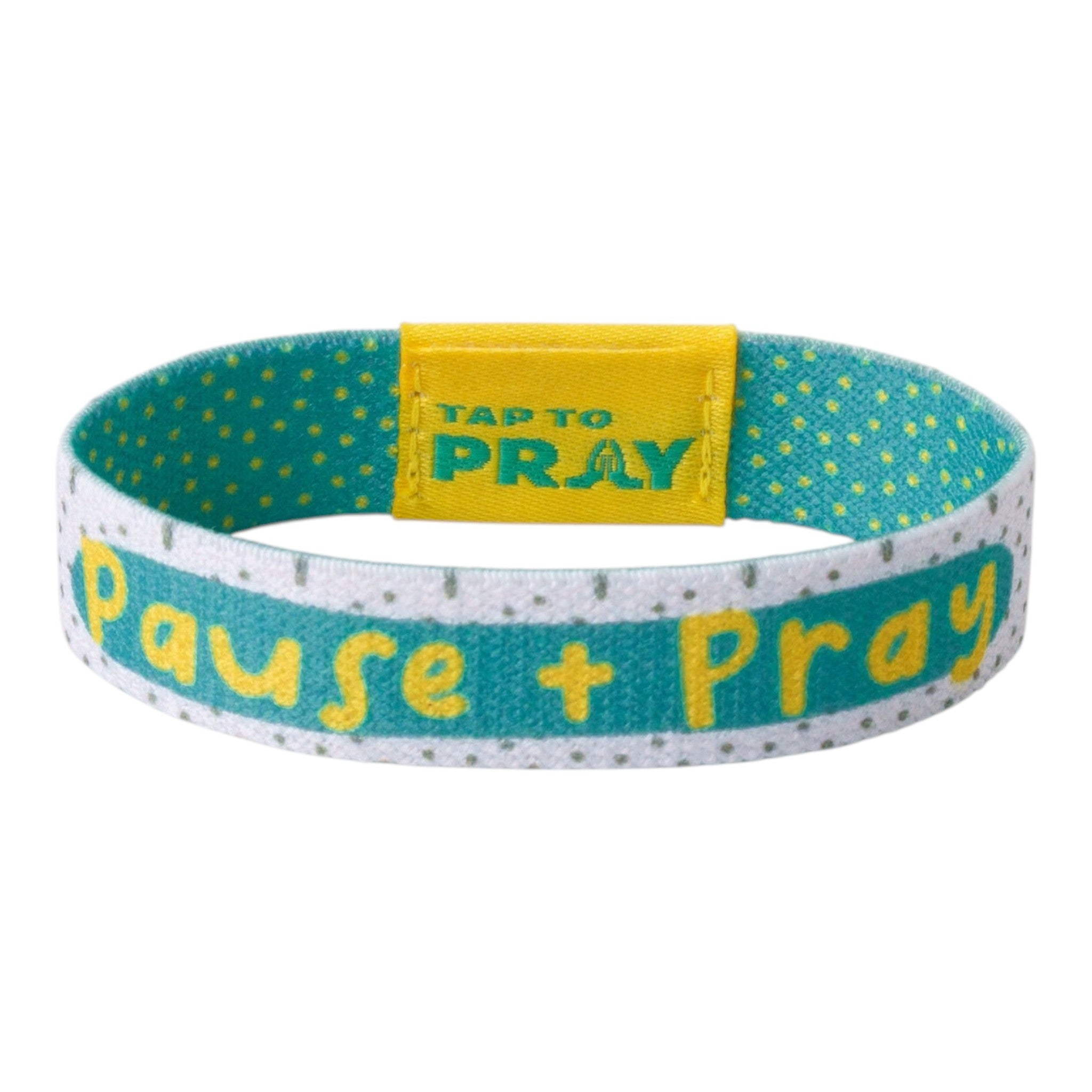Tap To Pray® Kingfolk Series Wristband – Pause + Pray