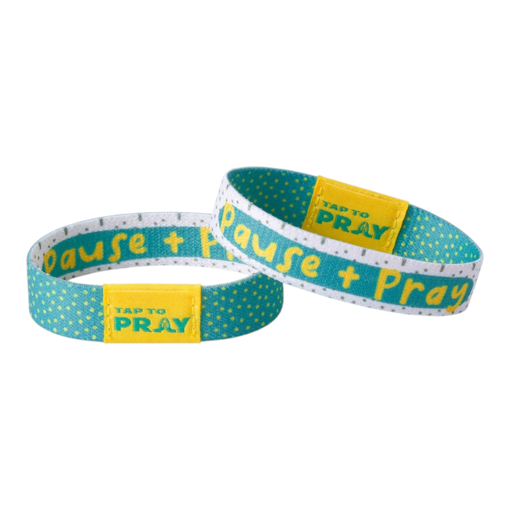 Tap To Pray® Kingfolk Series Wristband – Pause + Pray
