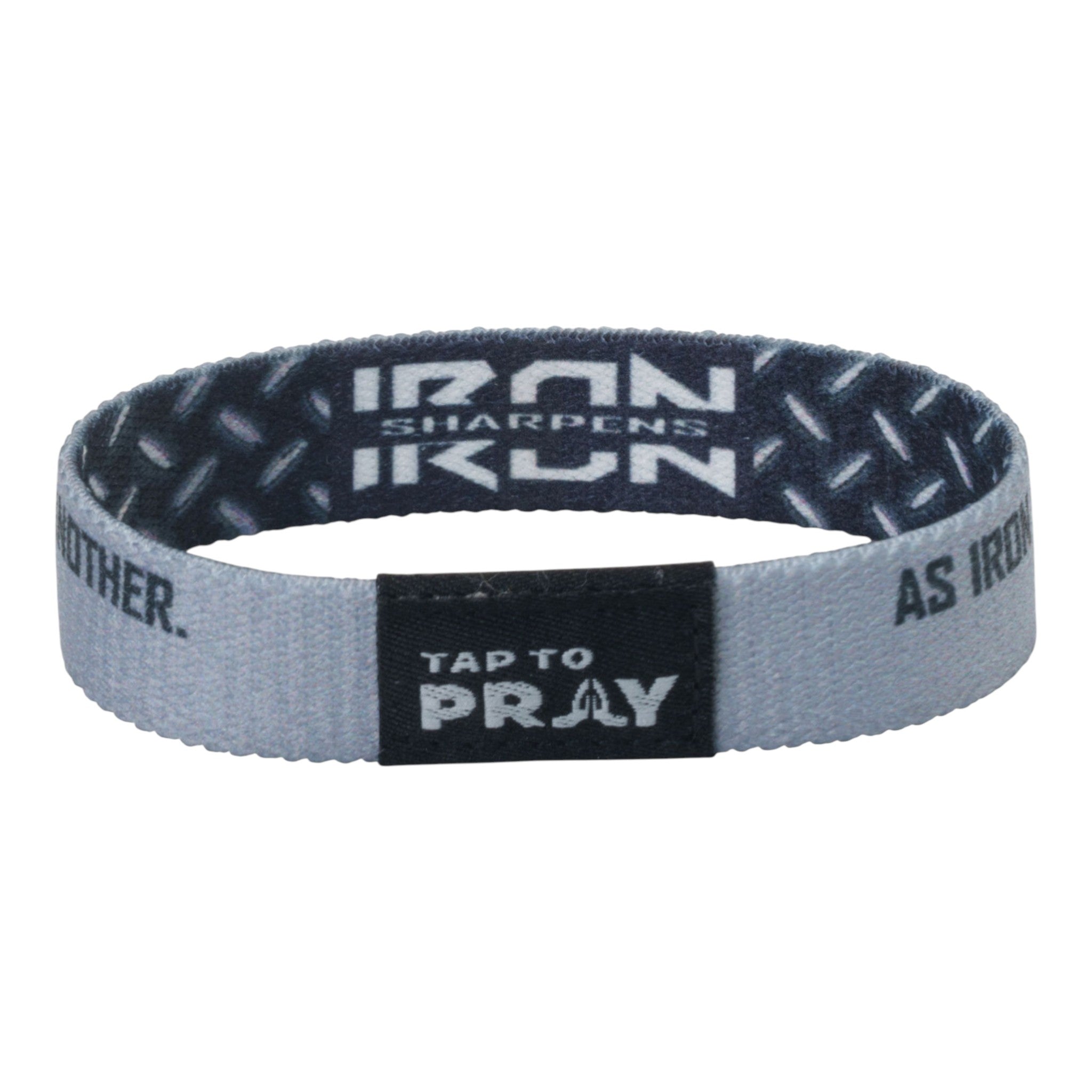Tap To Pray® Wristband – Iron Sharpens Iron