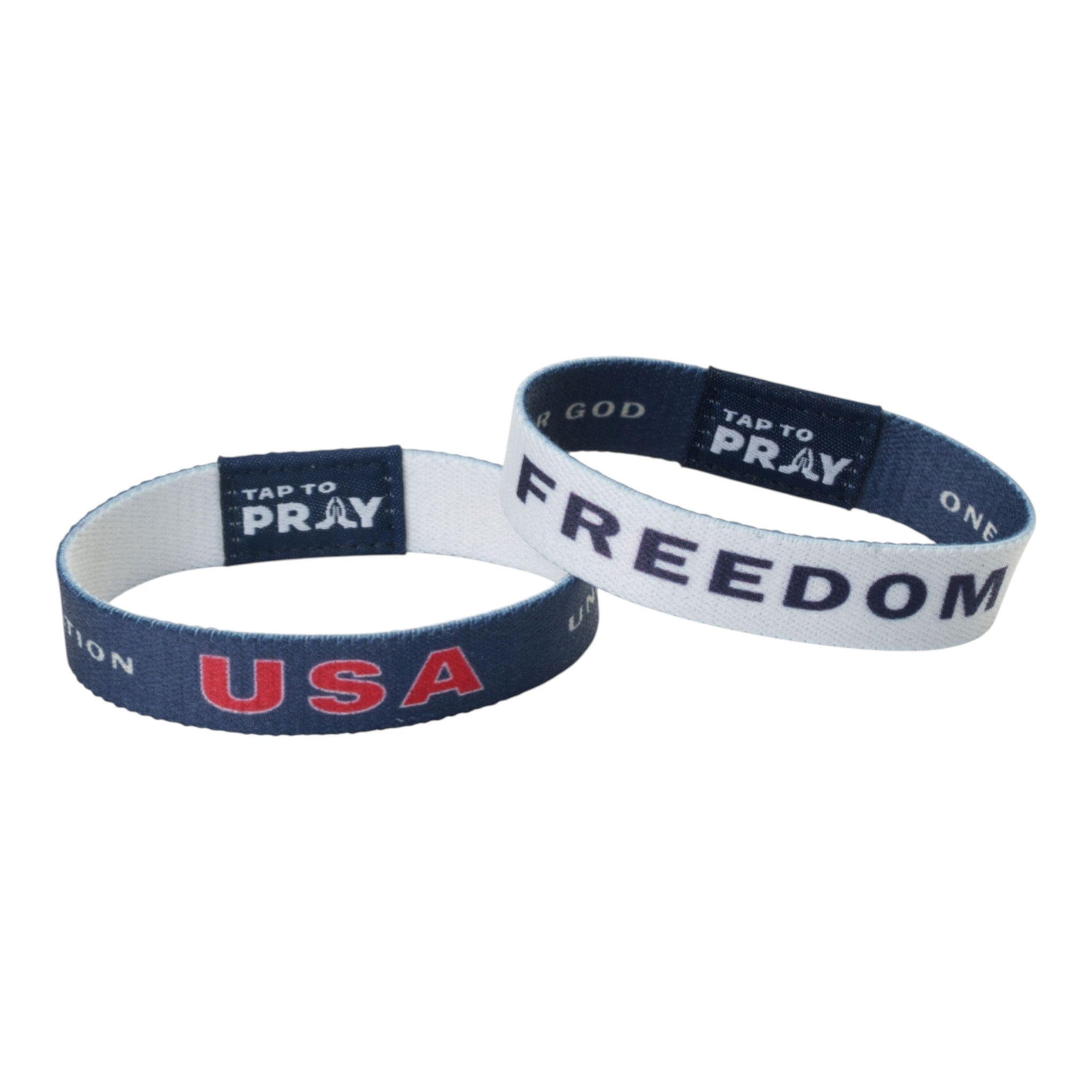 Tap To Pray® Wristband – Freedom