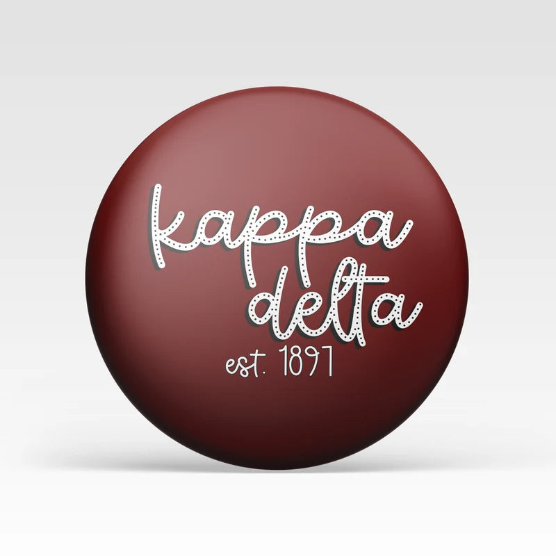 Kappa Delta Est. 1897 - Maroon