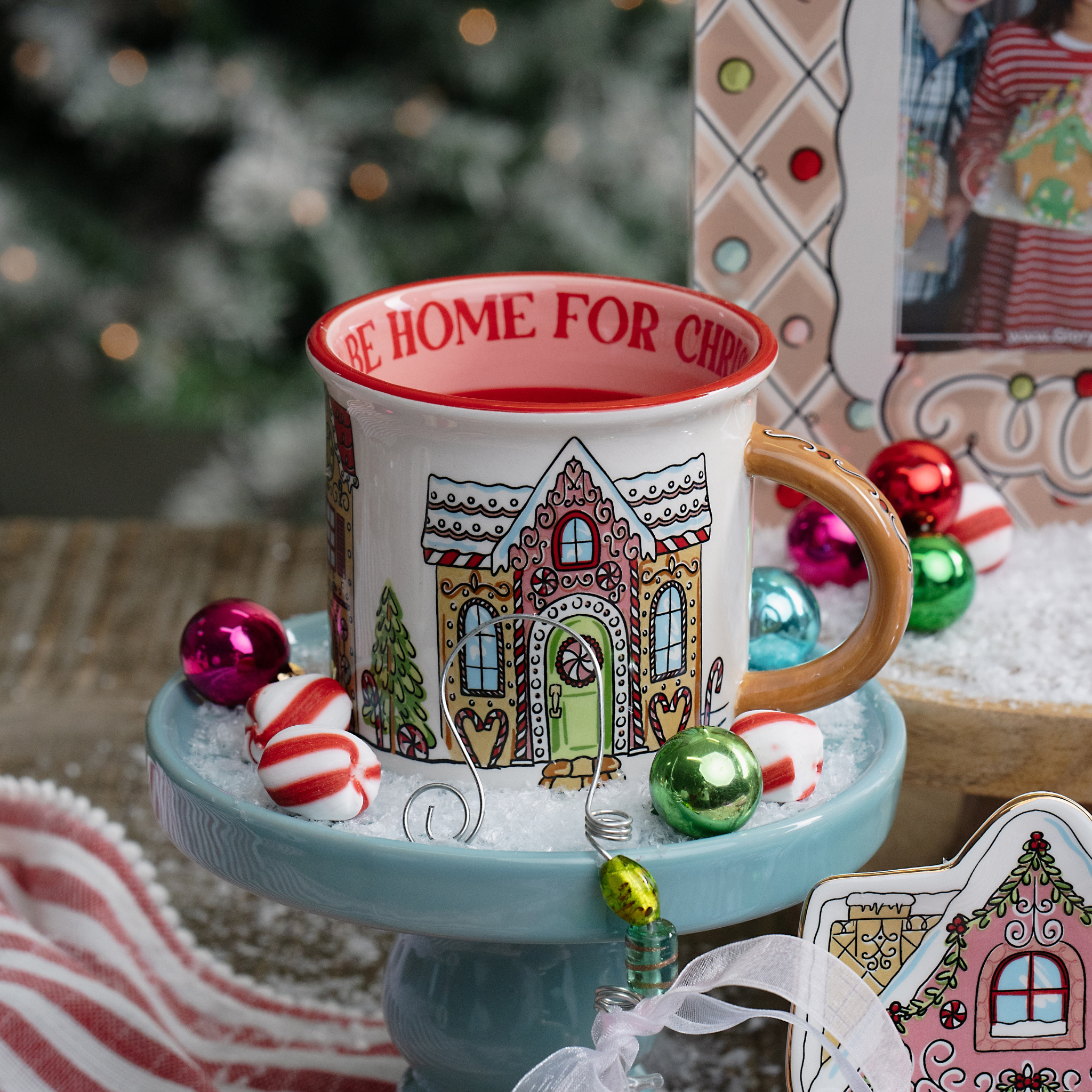Glory Haus Home for Christmas Gingerbread Campfire Mug