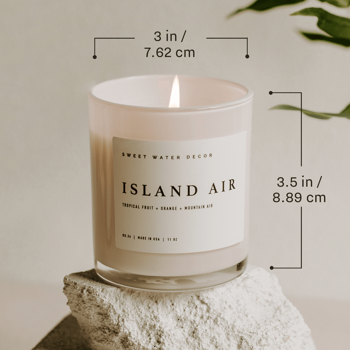 Ube Latte Soy Candle - White Jar - 11 oz