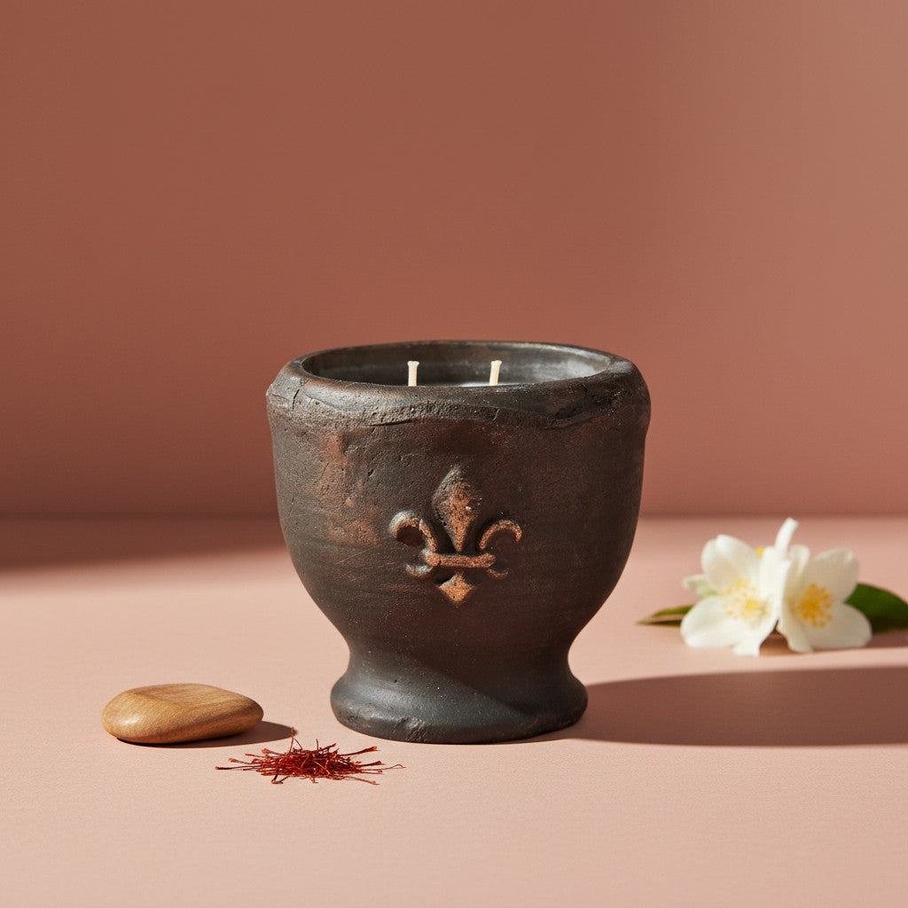 Bourbon Royalty 13 oz Classic Pottery Candle