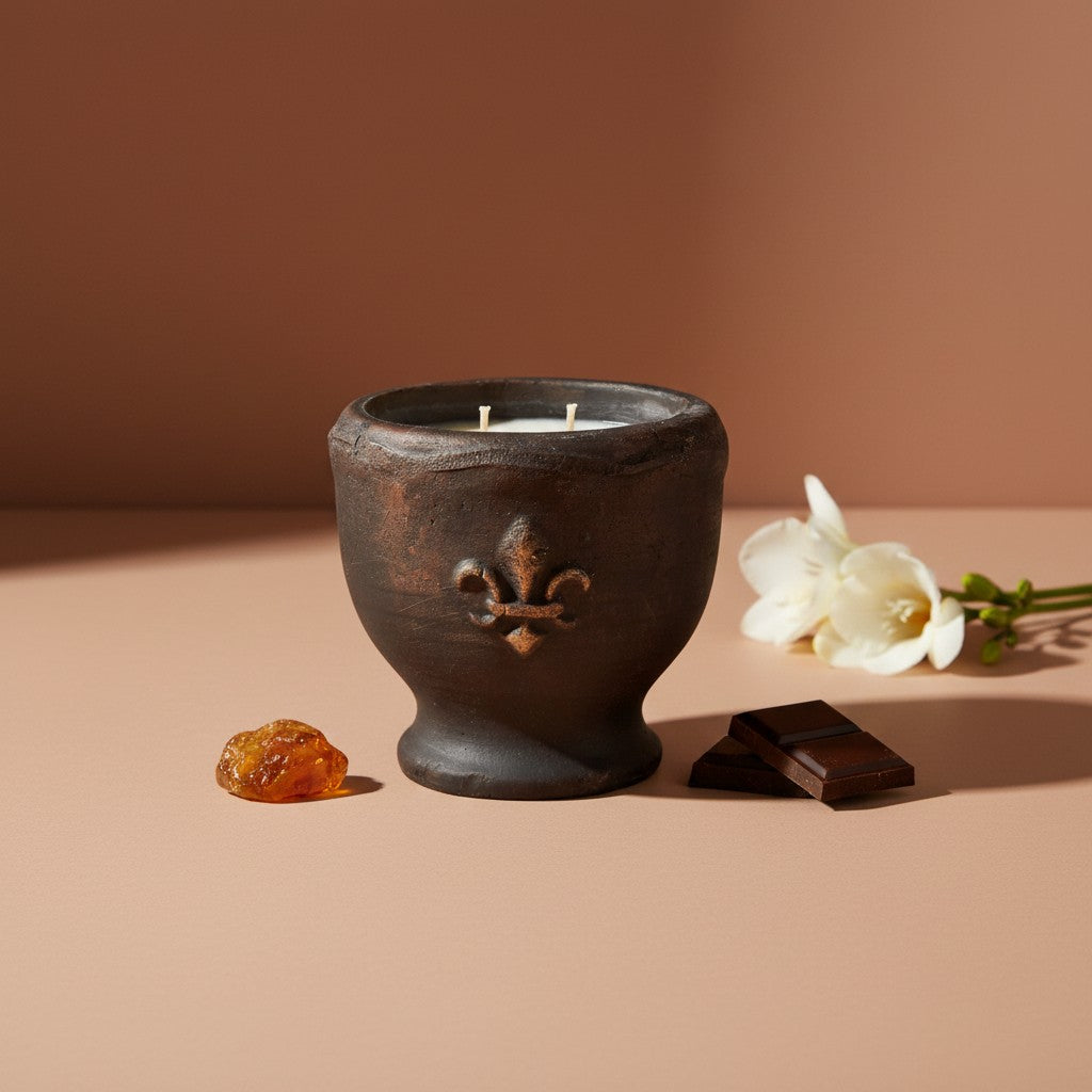 Bourbon Royalty 13 oz Classic Pottery Candle