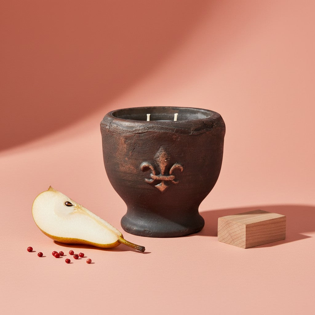 Bourbon Royalty 13 oz Classic Pottery Candle