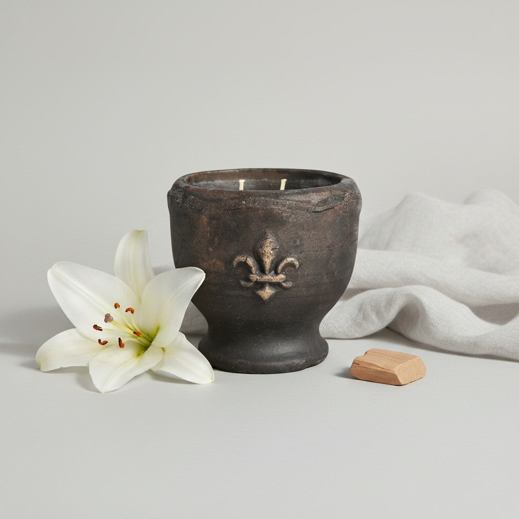 Bourbon Royalty 13 oz Classic Pottery Candle