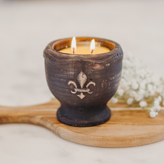 Bourbon Royalty 13 oz Classic Pottery Candle