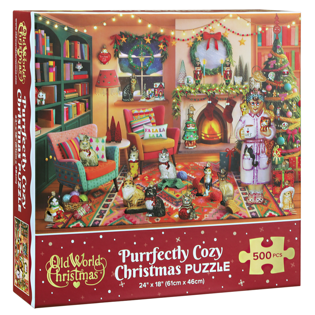 Purrfectly Cozy Christmas Puzzle