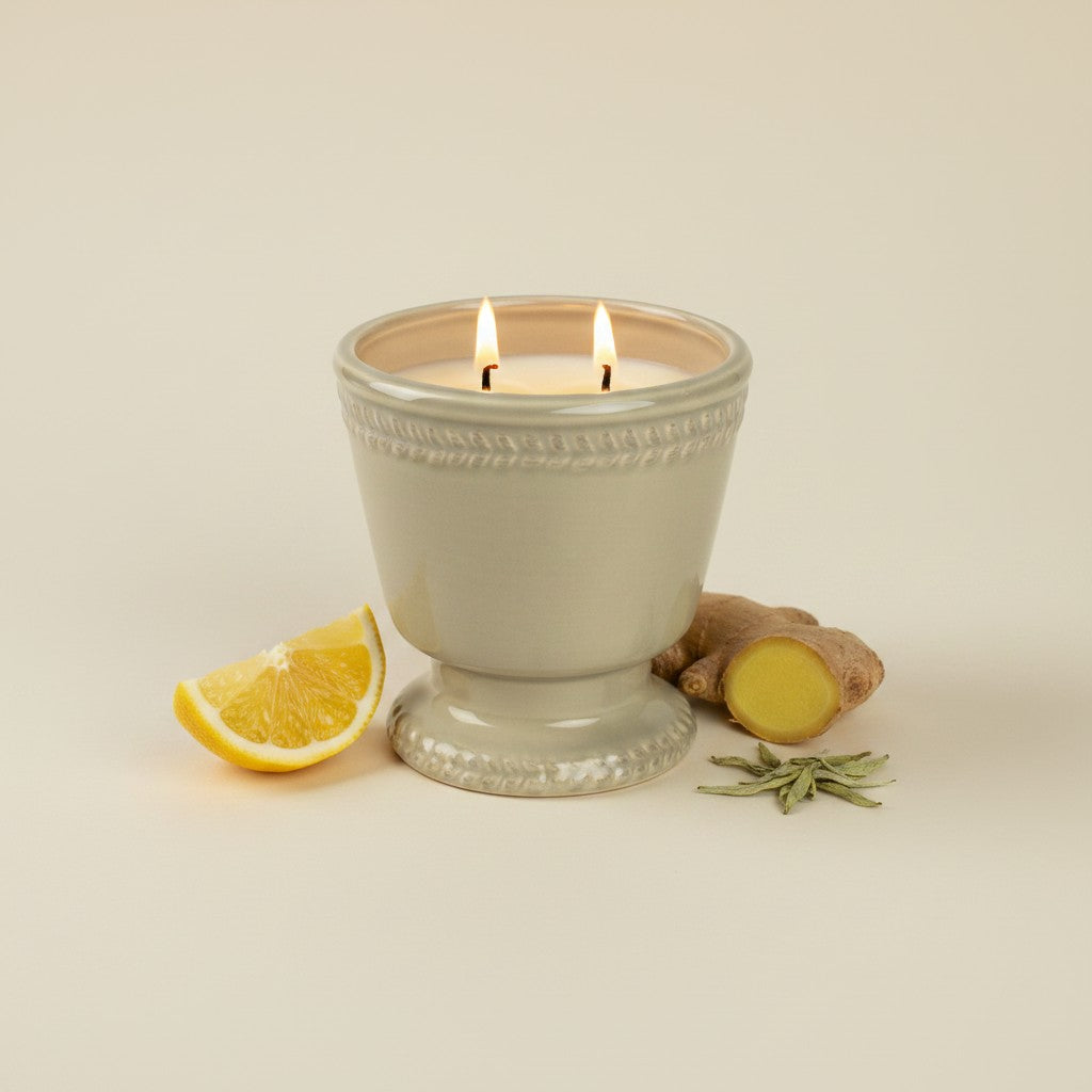 Bourbon Royalty 16 oz French Provincial Candle