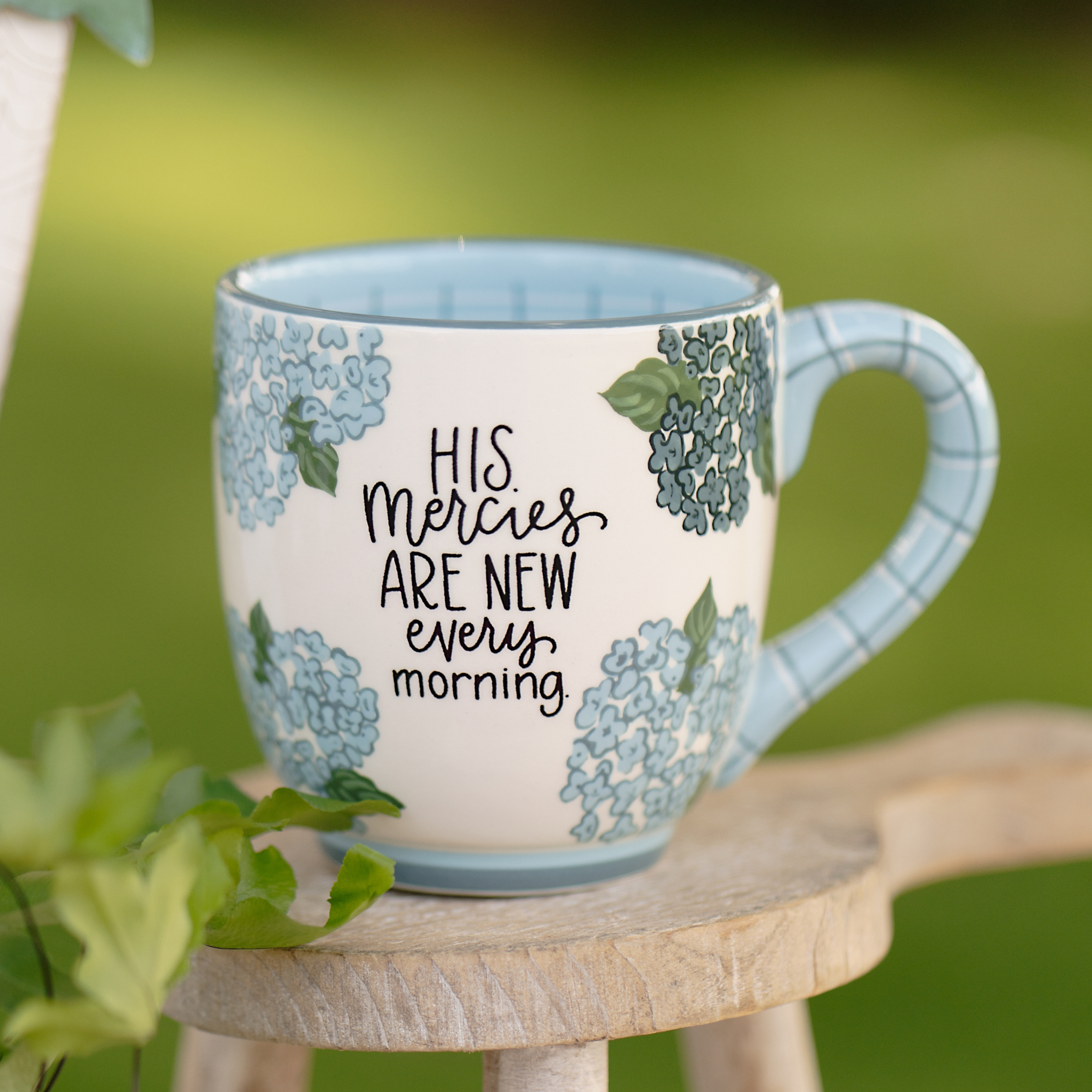 Glory Haus Mercies Are New Hydrangea Mug