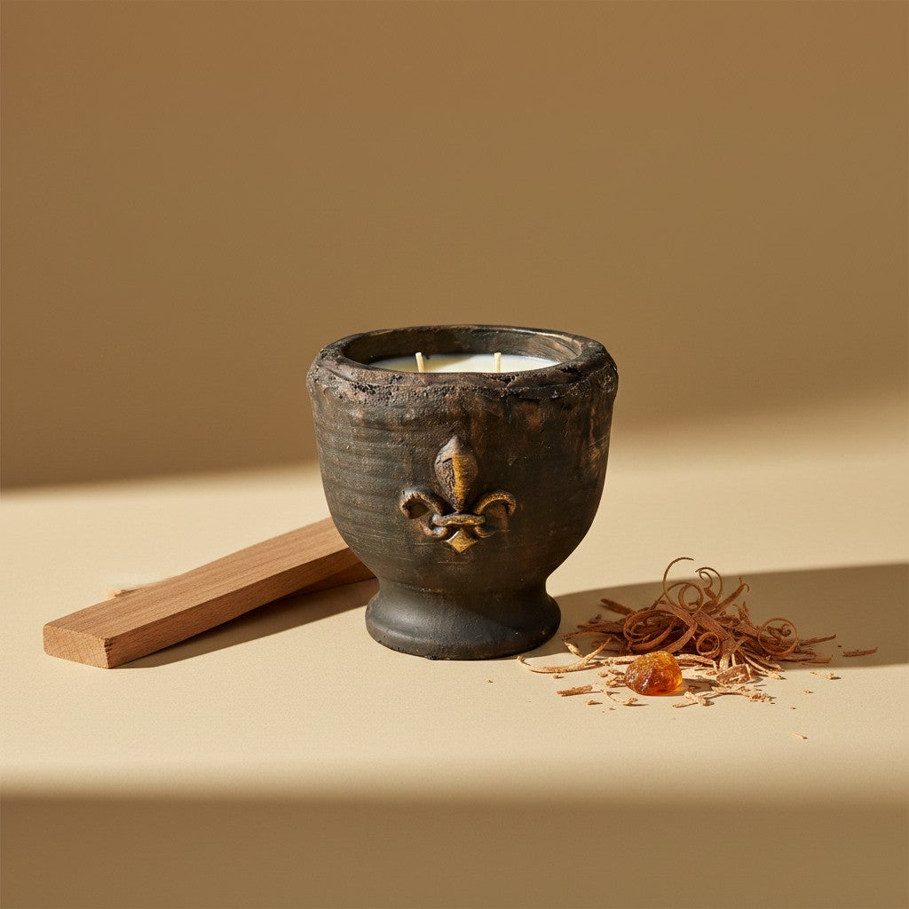 Bourbon Royalty 20 oz Classic Pottery Candle