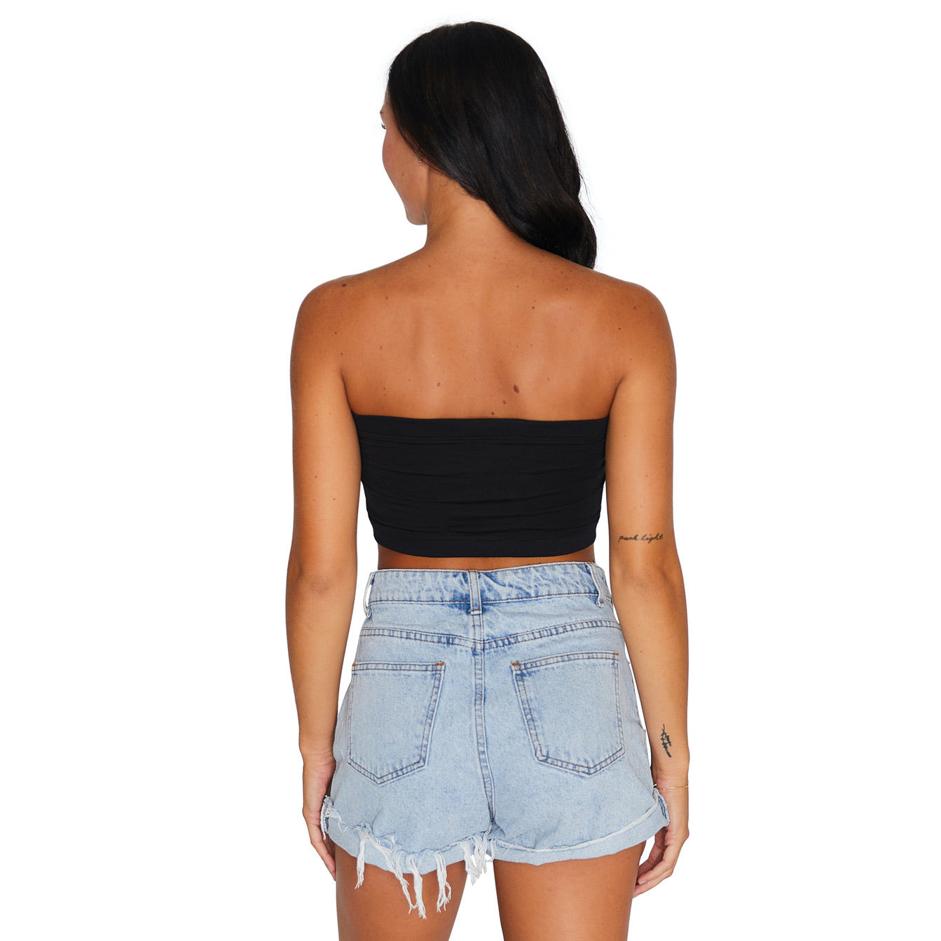 Georgetown Hoyas Black Bandeau Top