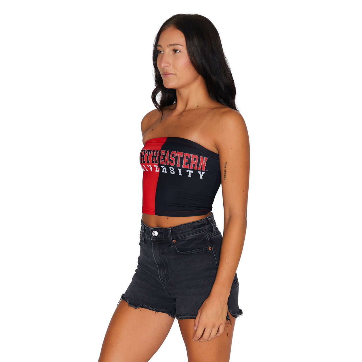 Northeastern Two Tone Tube Top