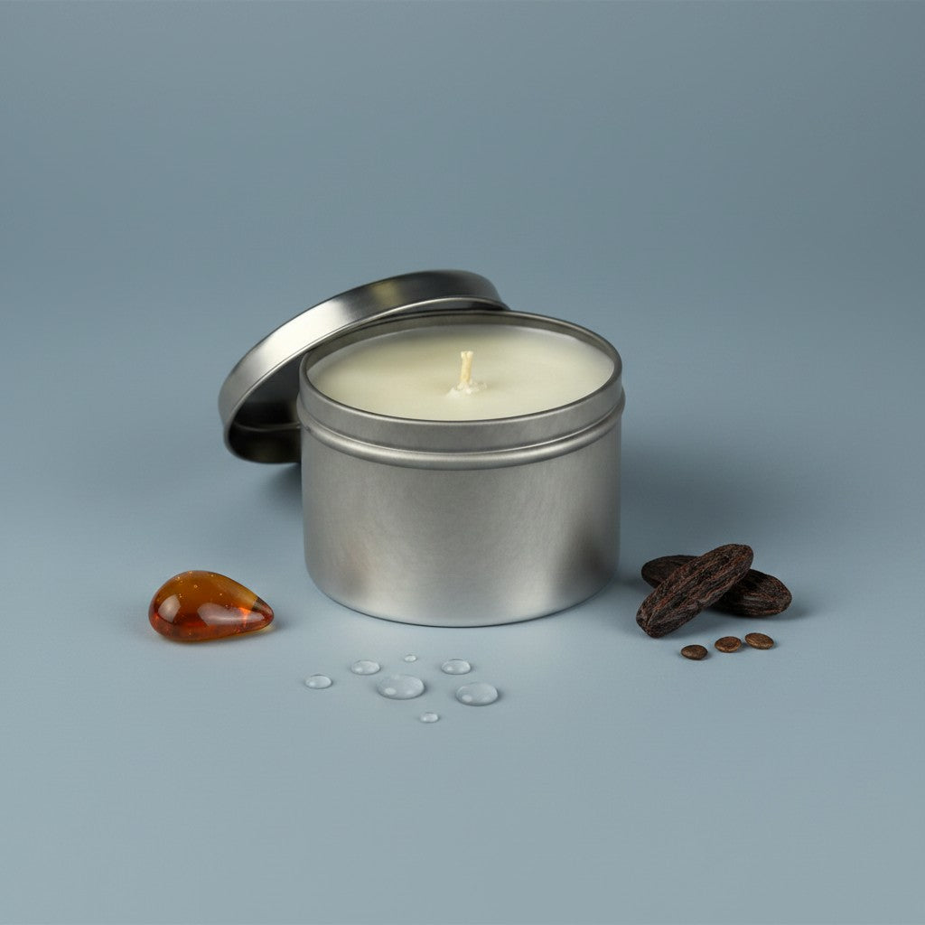 Bourbon Royalty 8 oz Travel Tin Candle