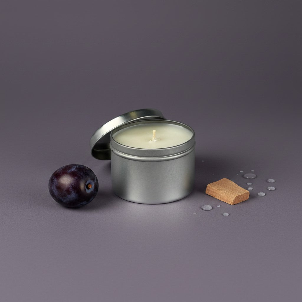 Bourbon Royalty 8 oz Travel Tin Candle