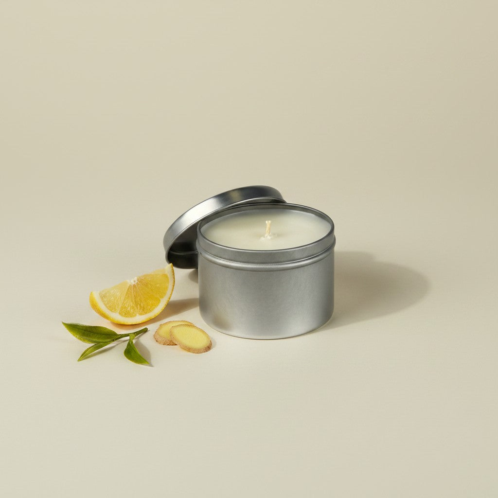 Bourbon Royalty 8 oz Travel Tin Candle