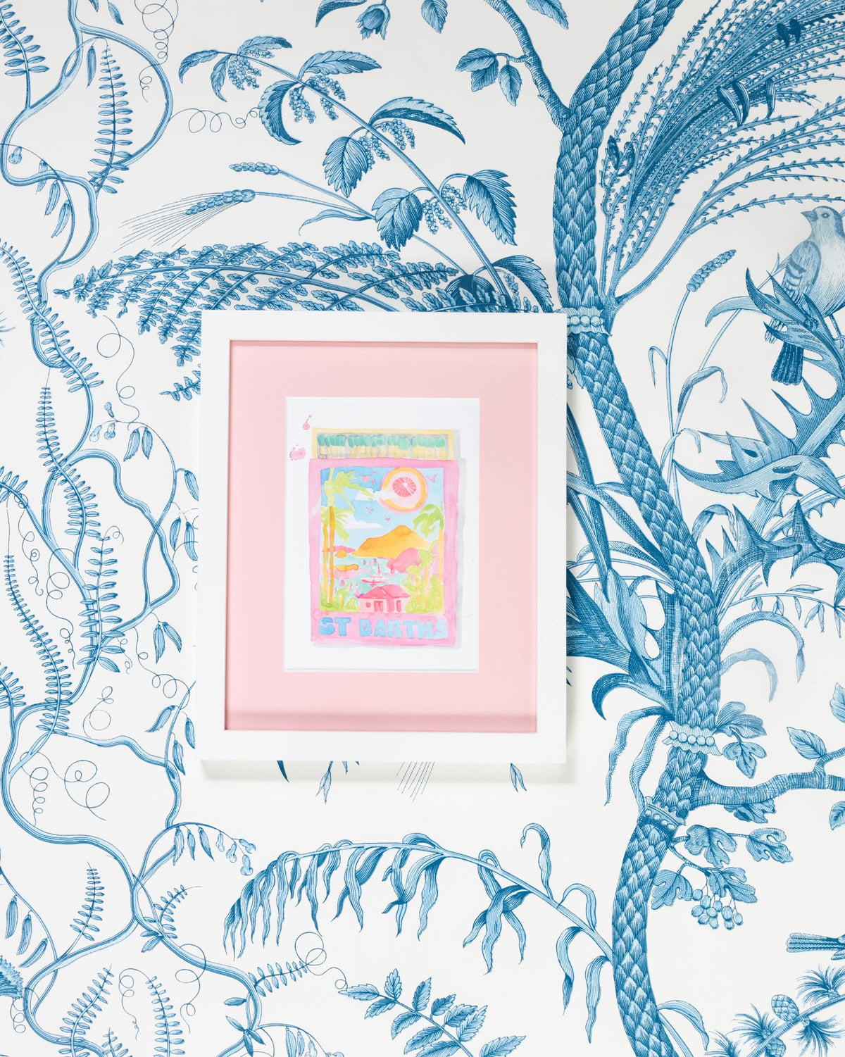 St. Barths Matchbook Art Print