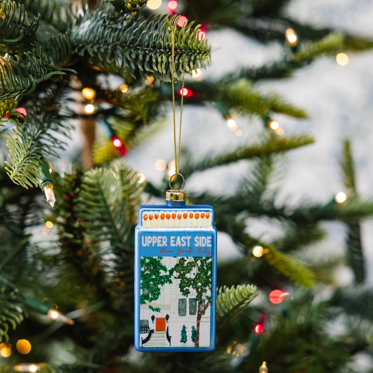 Upper East Side Matchbook Ornament