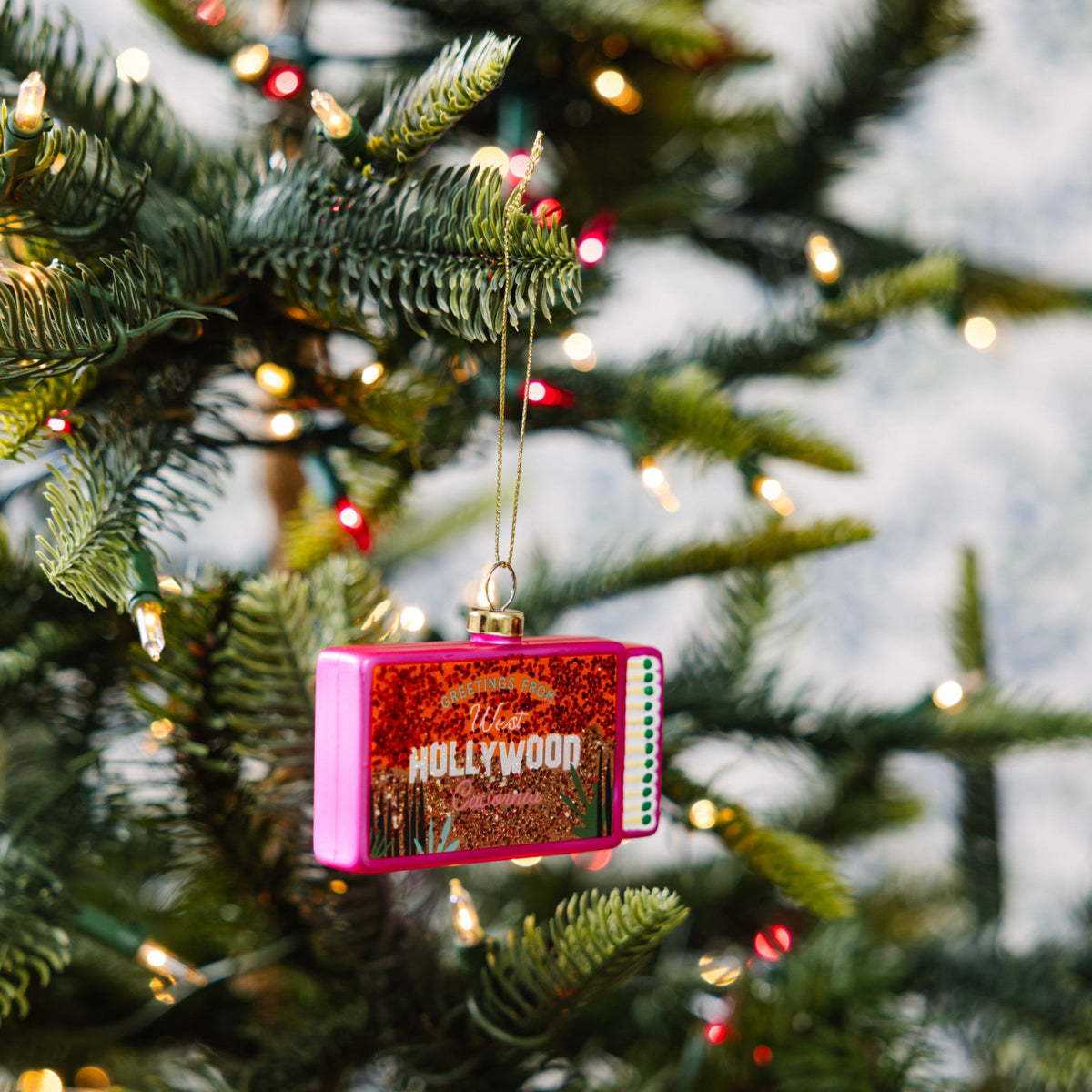 West Hollywood Matchbook Ornament