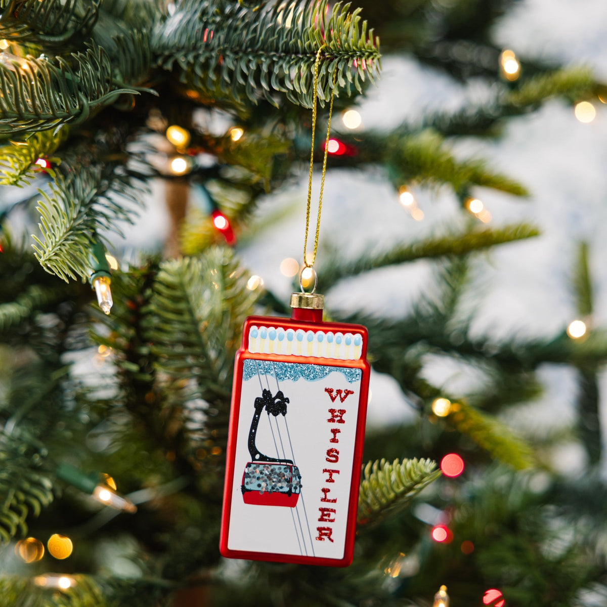 Whistler Matchbook Ornament