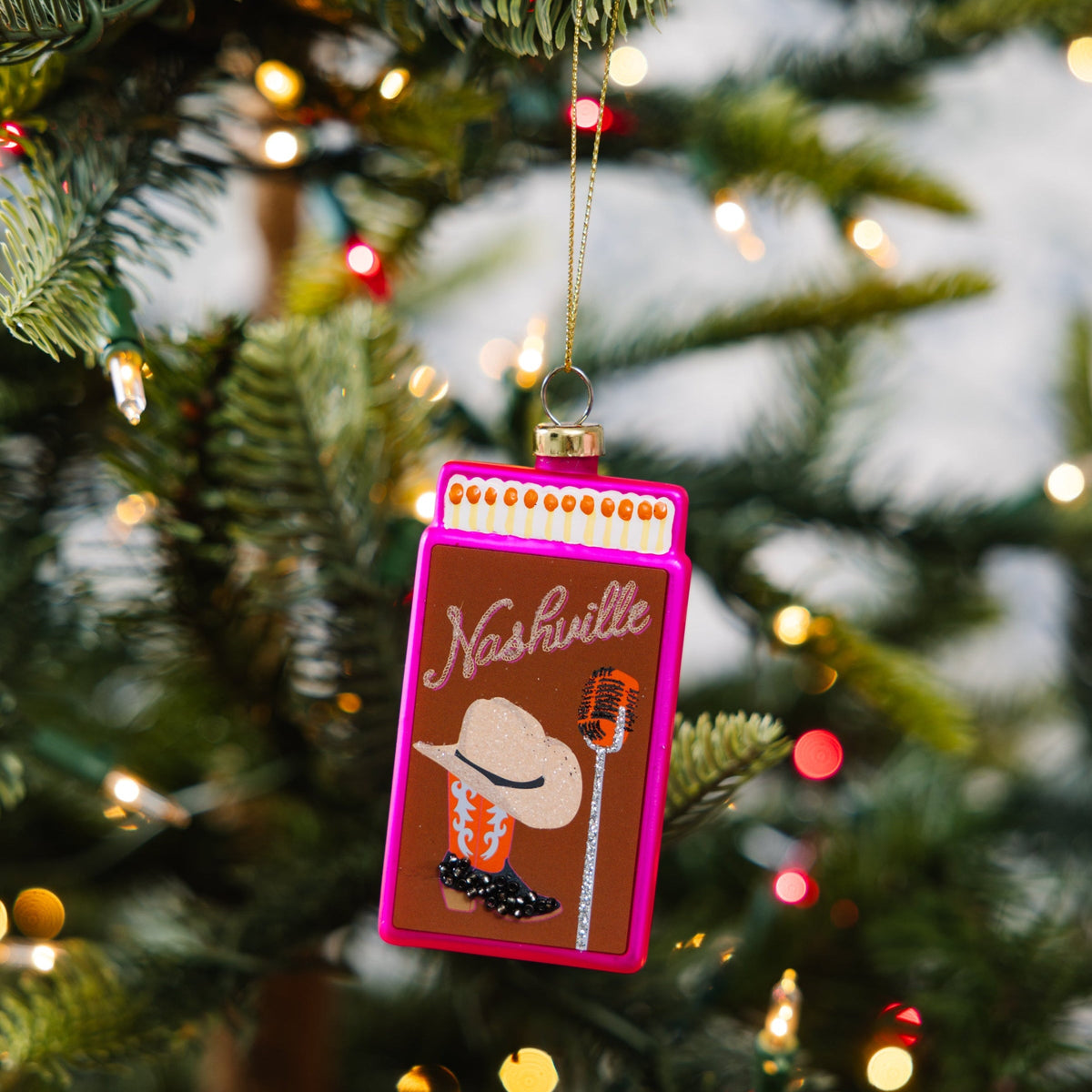 Nashville Matchbook Ornament