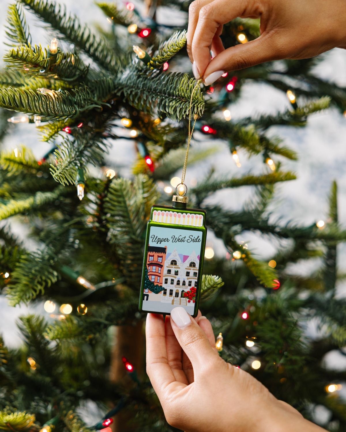 Upper West Side Matchbook Ornament