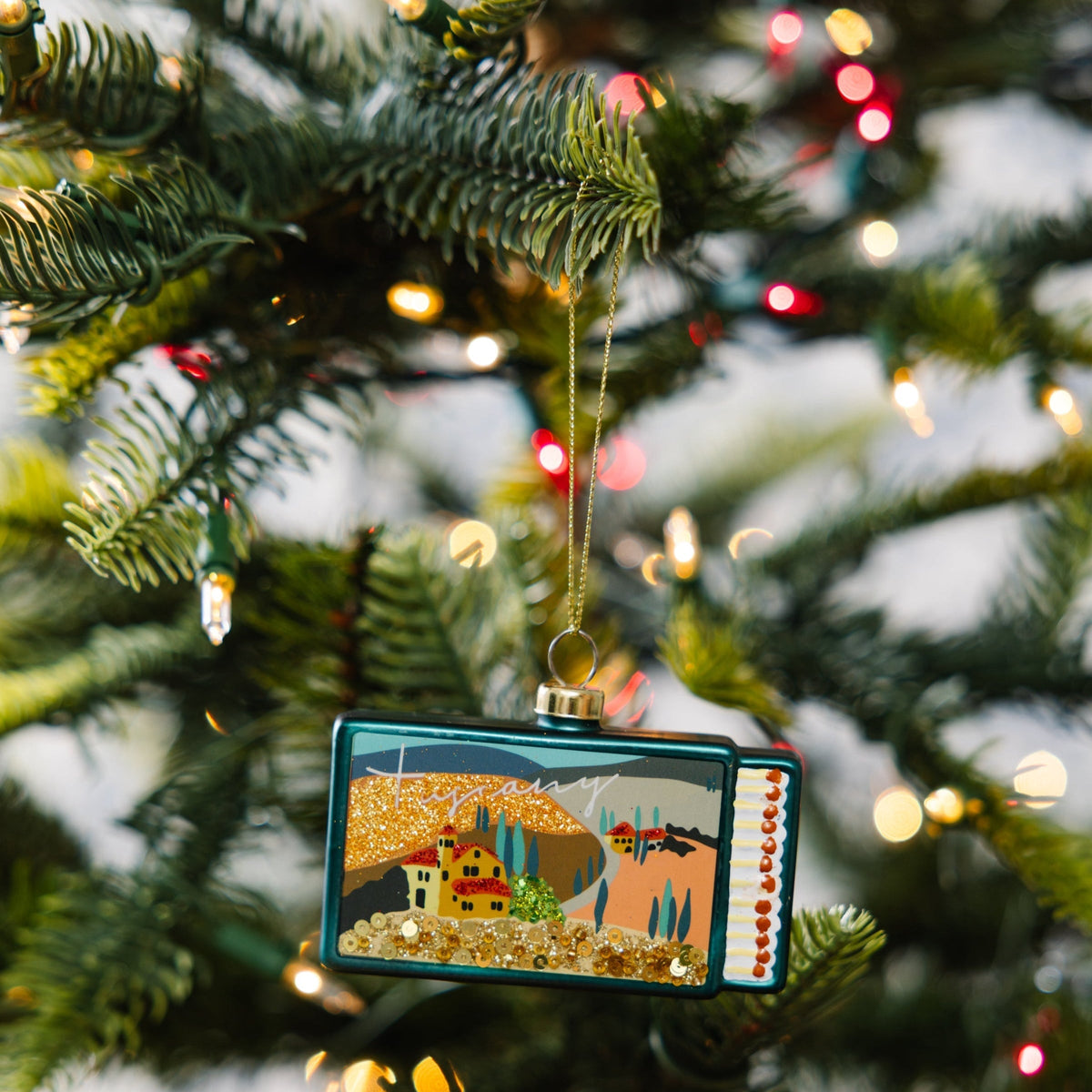 Tuscany Matchbook Ornament
