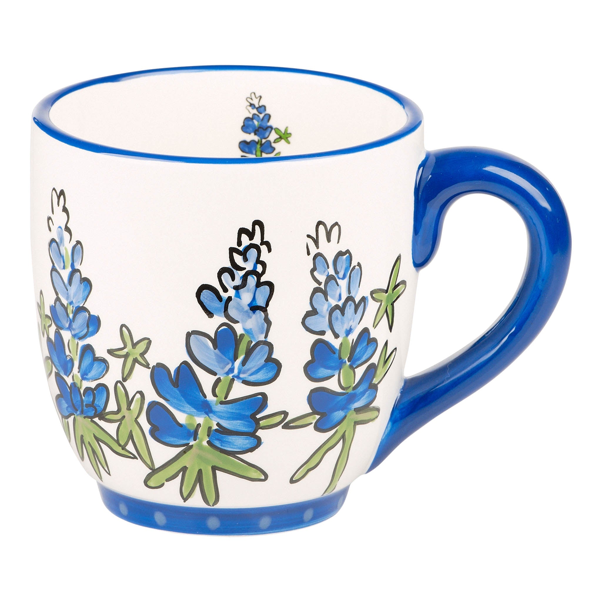 Glory Haus Blue Bonnet Mug