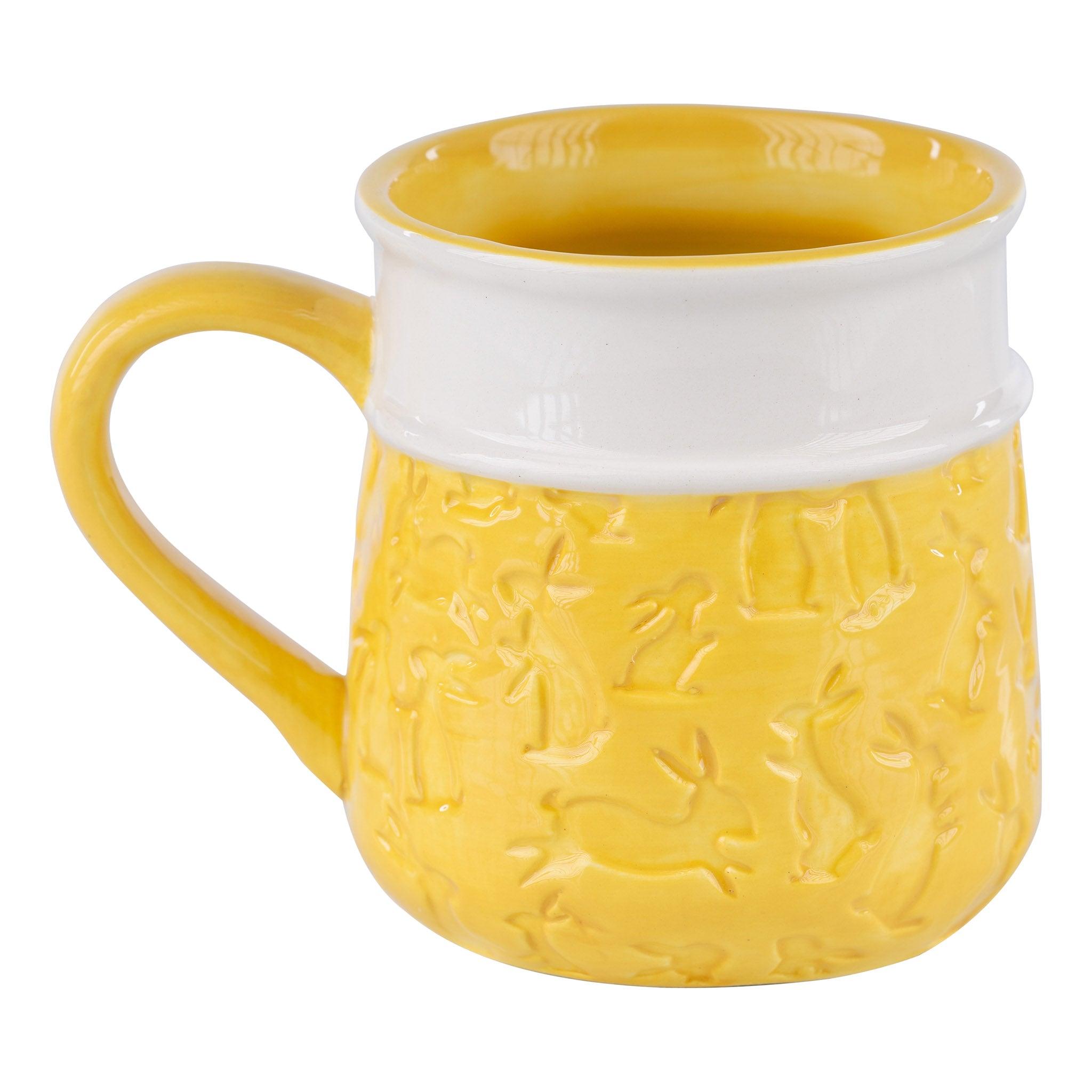 Glory Haus Happy Easter Yellow Bunny Mug