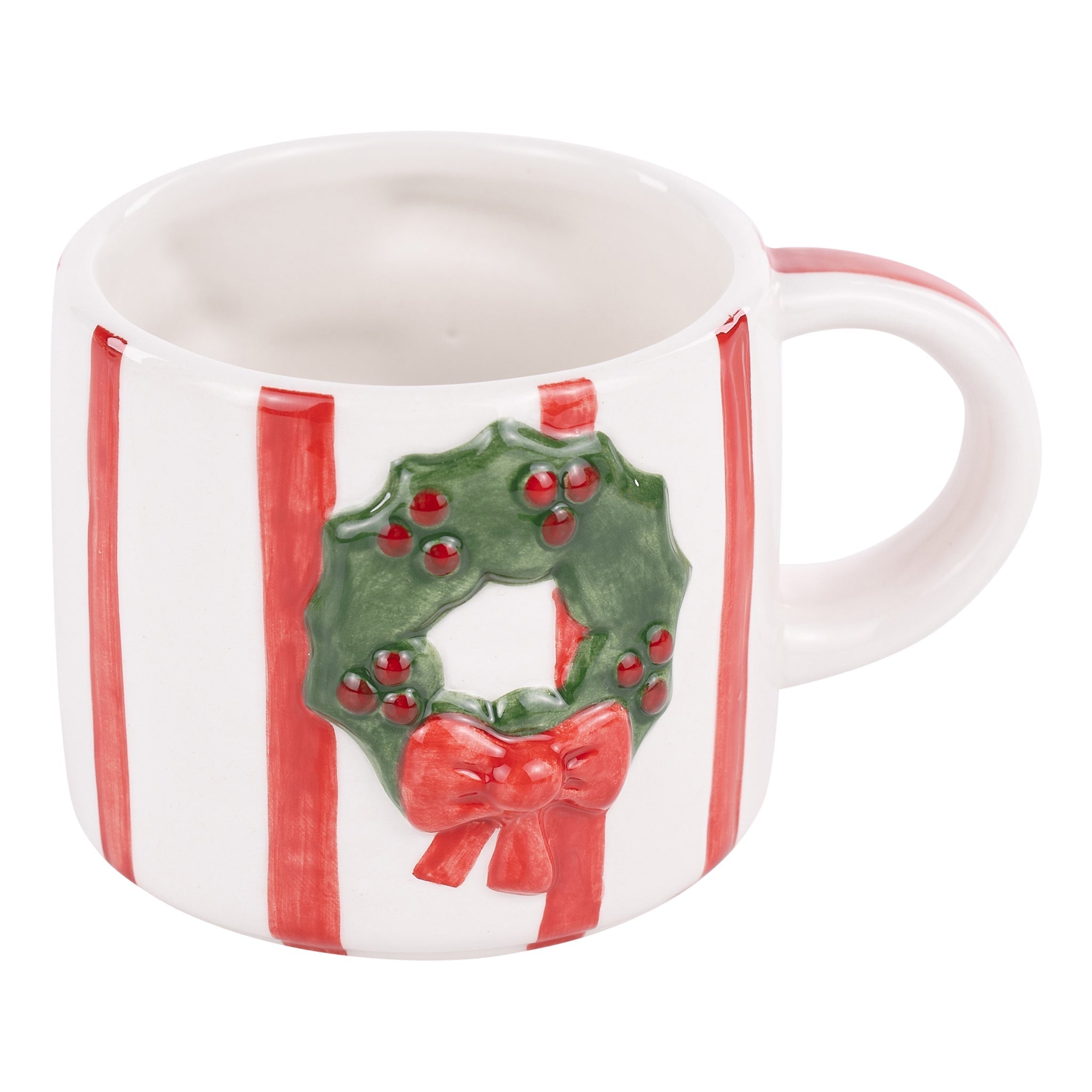 Glory Haus Merry & Bright Wreath Mug