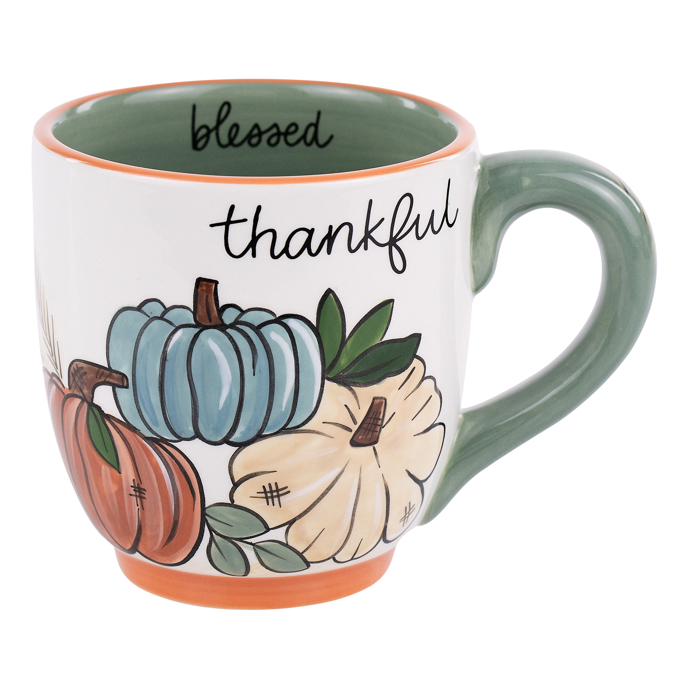 Thankful Grateful Pumpkins Mug