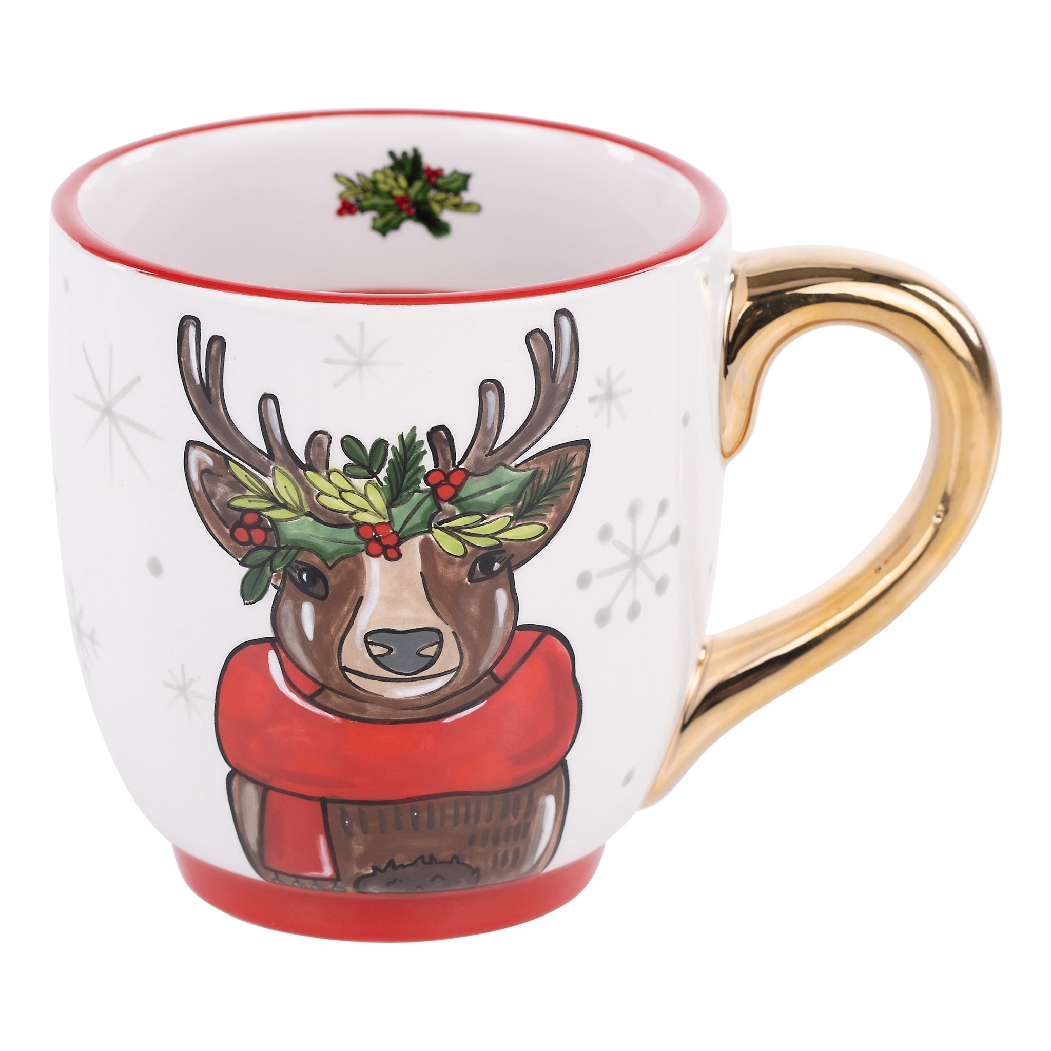 Glory Haus Merry Christmas Reindeer Mug