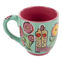 Glory Haus Cowgirl Boots and Flowers Mug