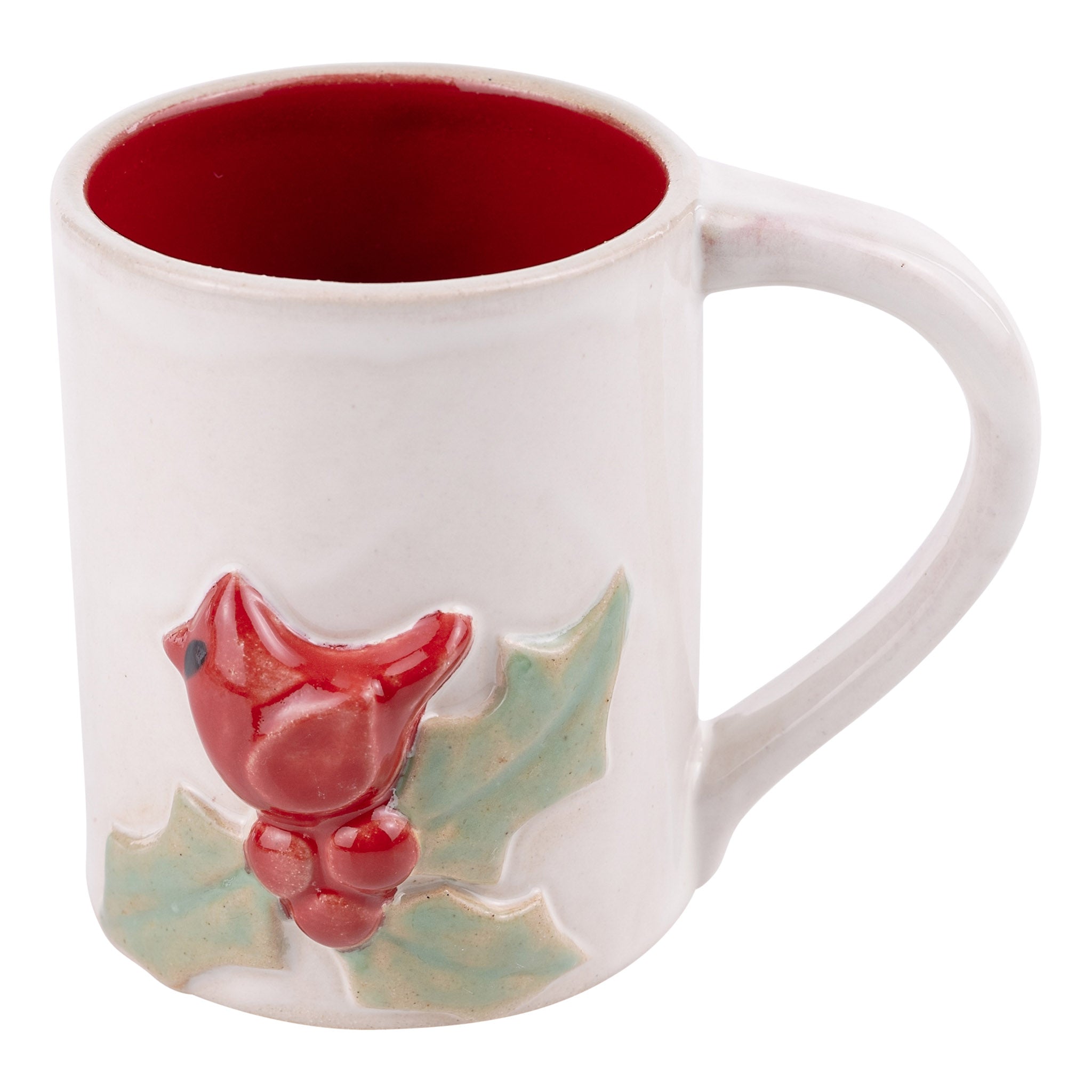 Glory Haus Cardinal Holly Mug