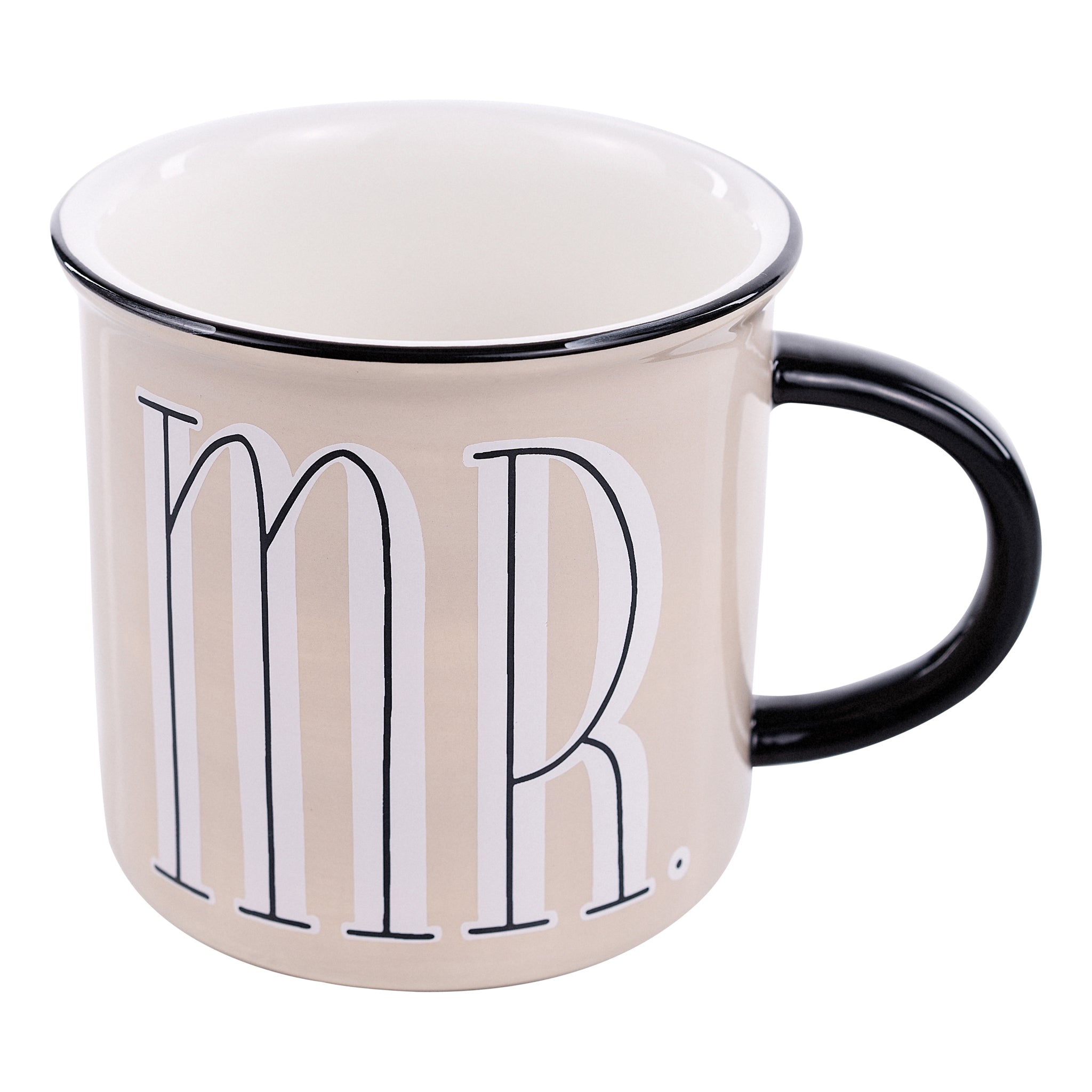 Glory Haus Neutral Mr. & Mrs. Campfire Mugs