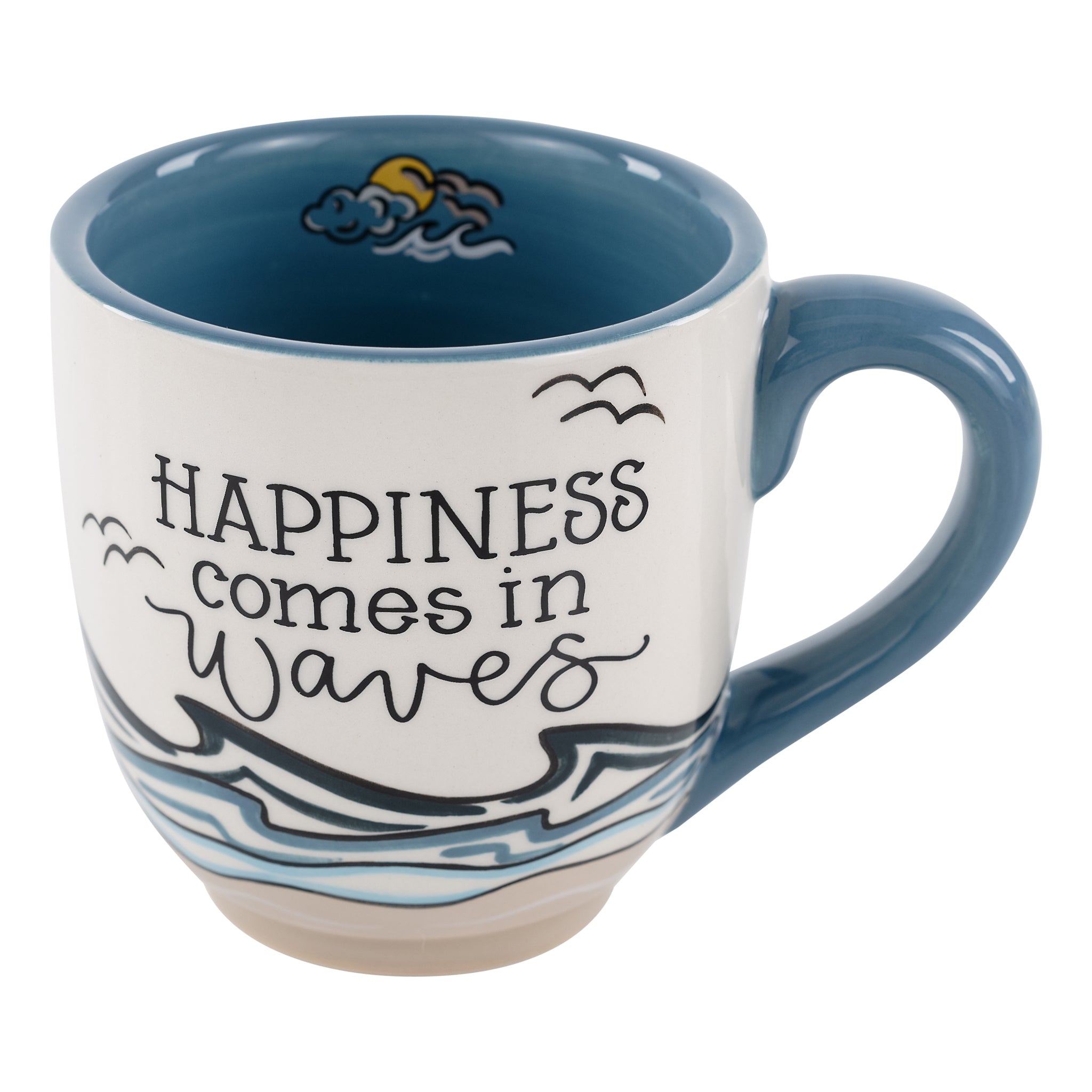 Glory Haus Happiness Comes in Waves Mug