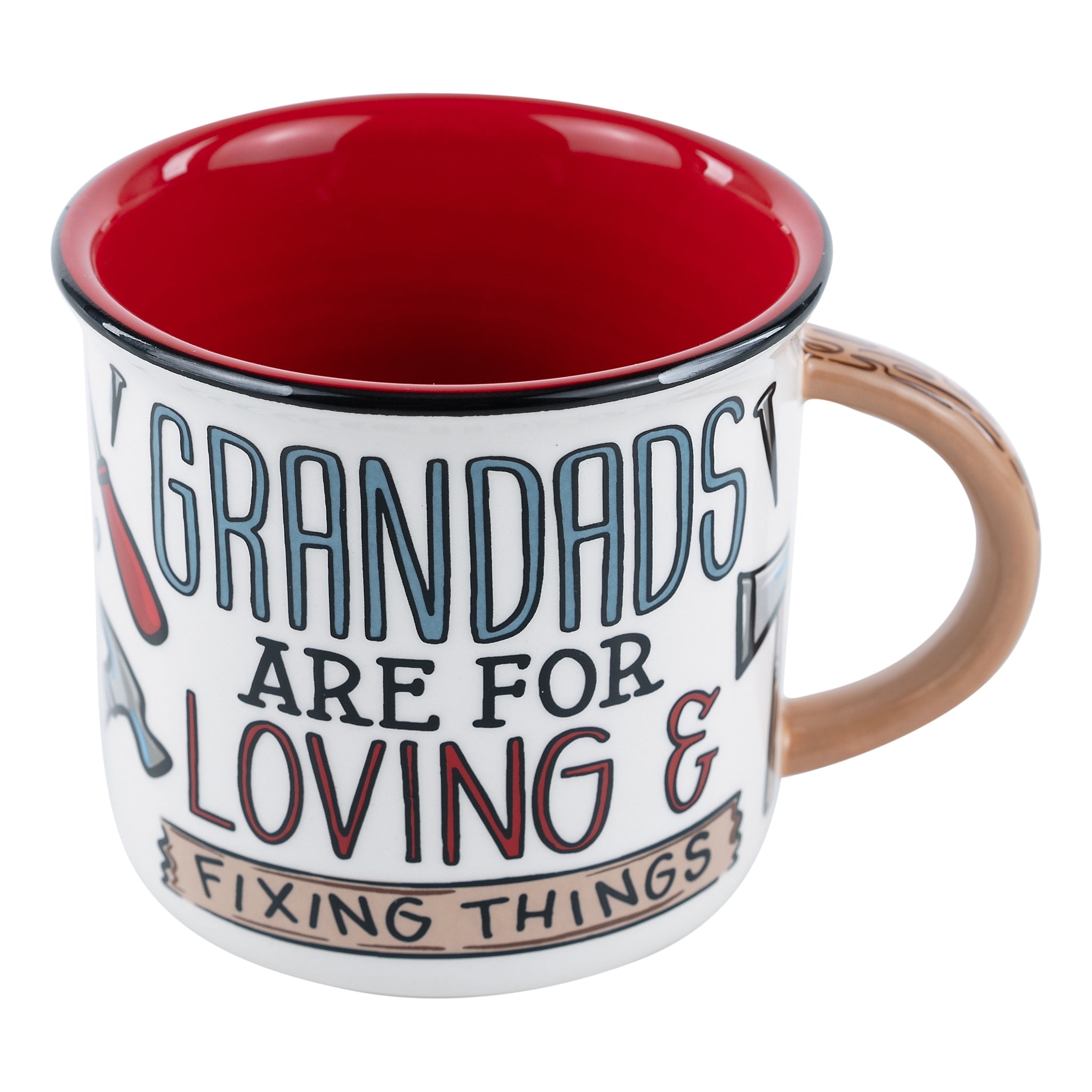 Glory Haus Grandpas Are For Fixing Things Campfire Mug