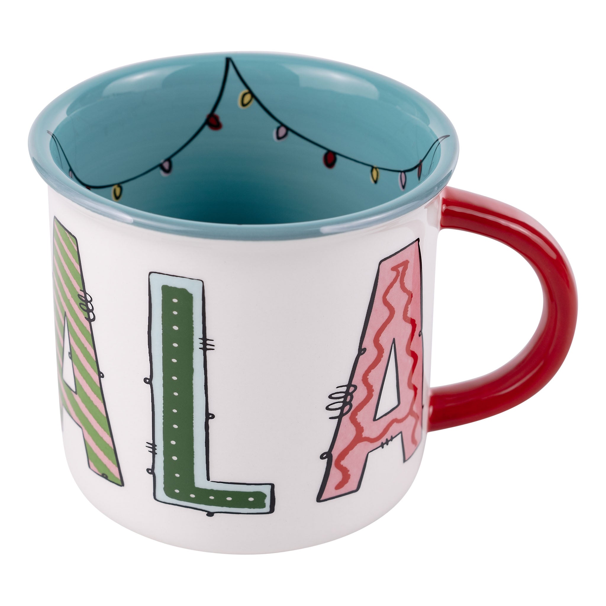 Glory Haus Merry and Bright Fa La La Campfire Mug