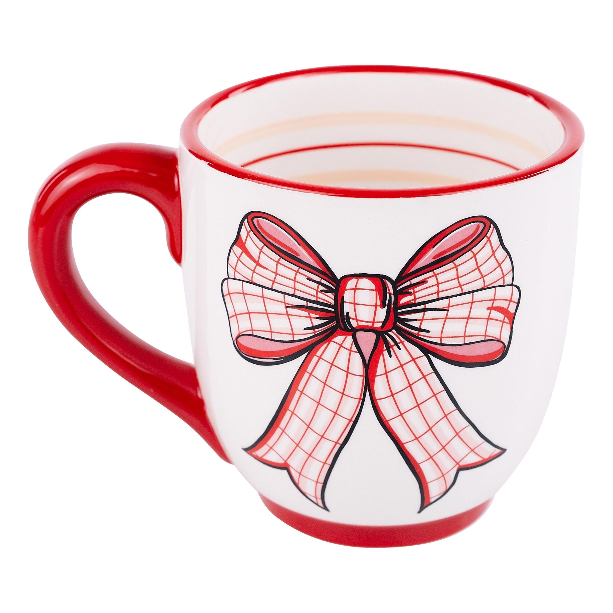 Glory Haus Pink/Red Bow Mug