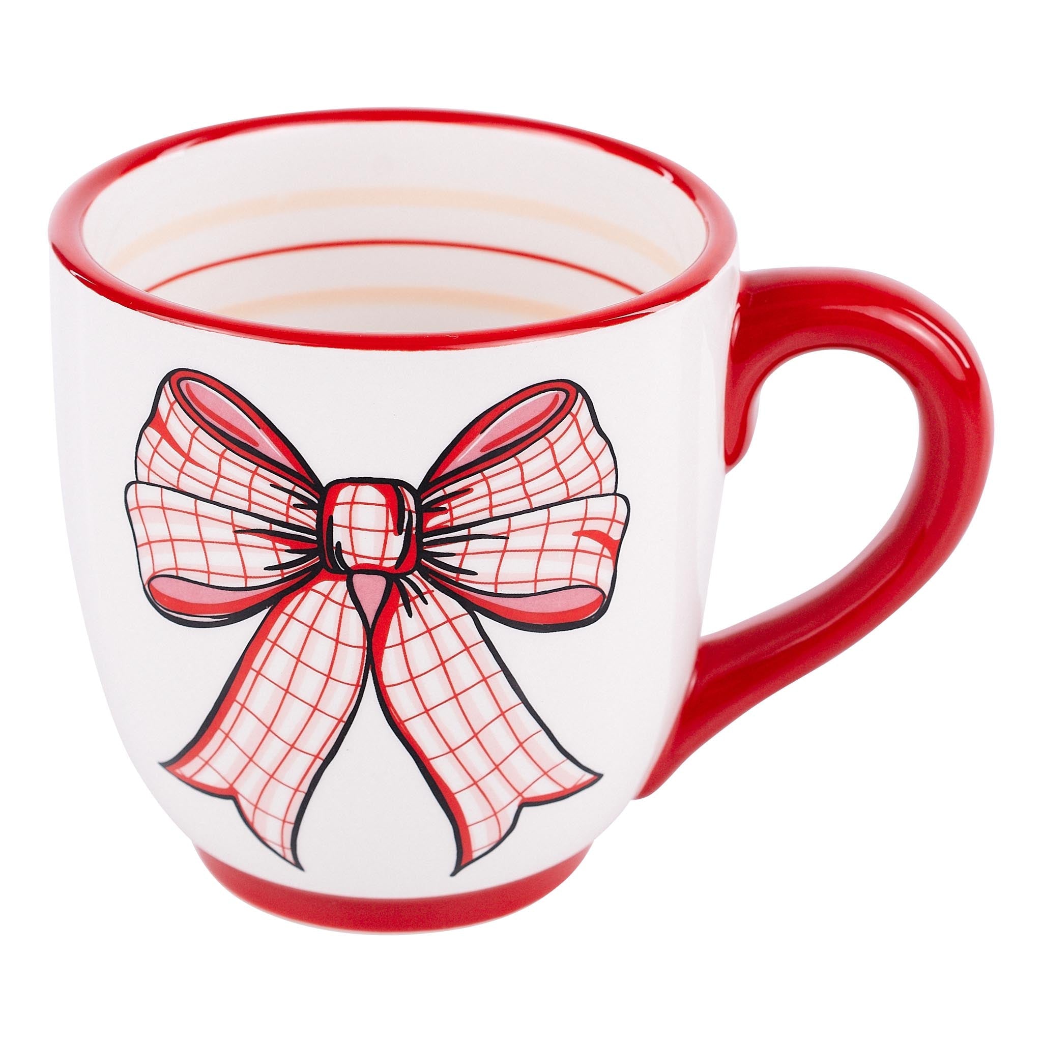 Glory Haus Pink/Red Bow Mug