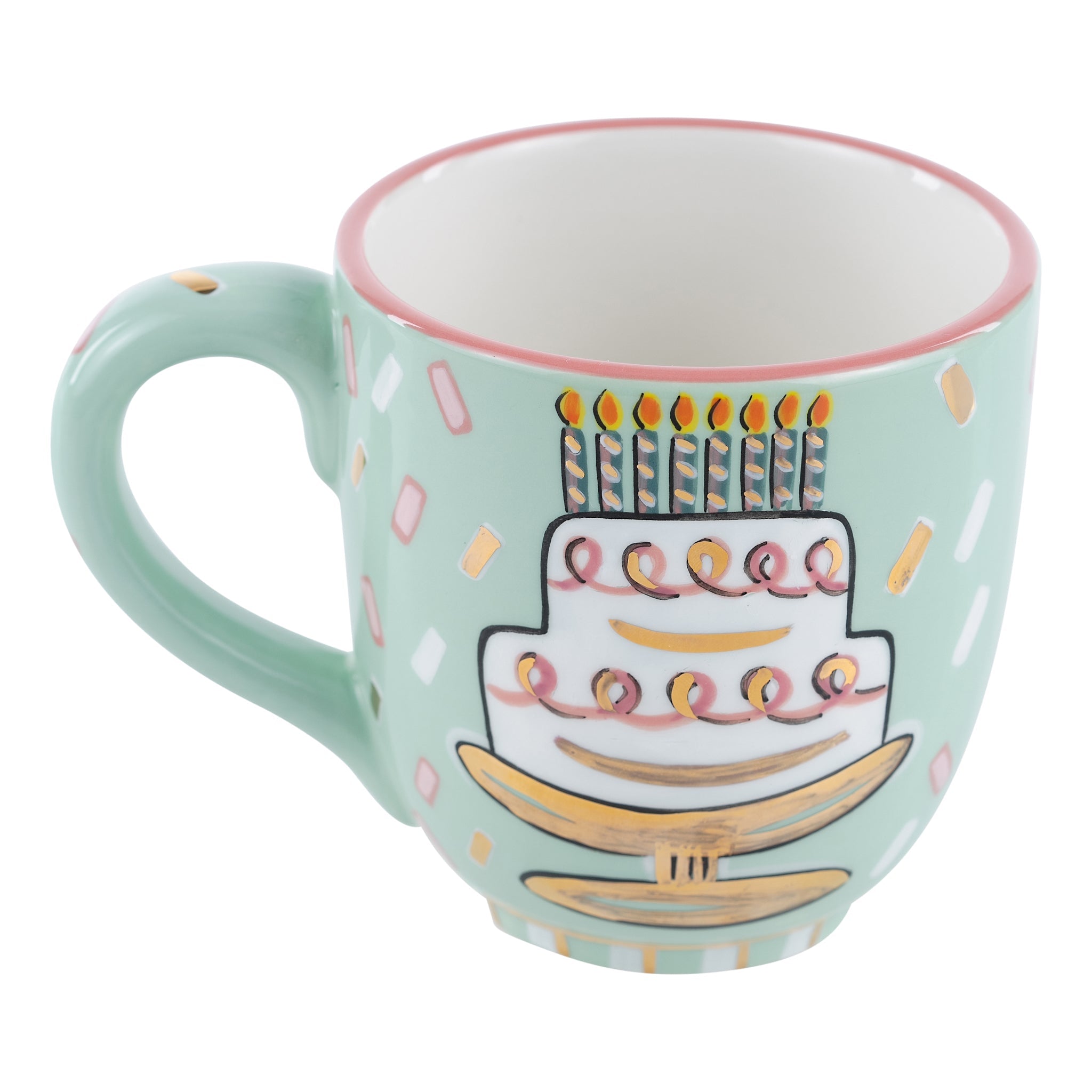 Glory Haus Candles and Confetti Cake Mug