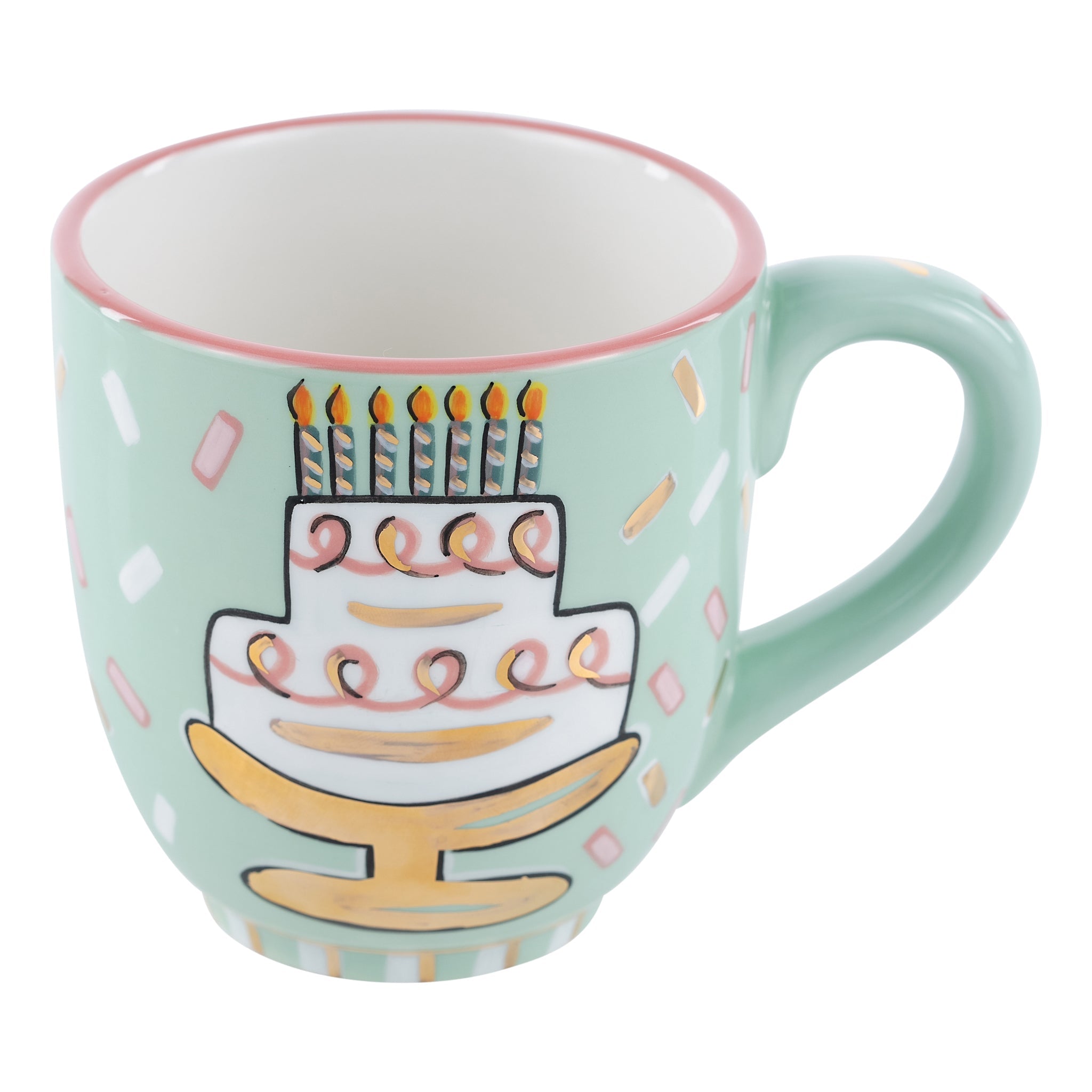 Glory Haus Candles and Confetti Cake Mug