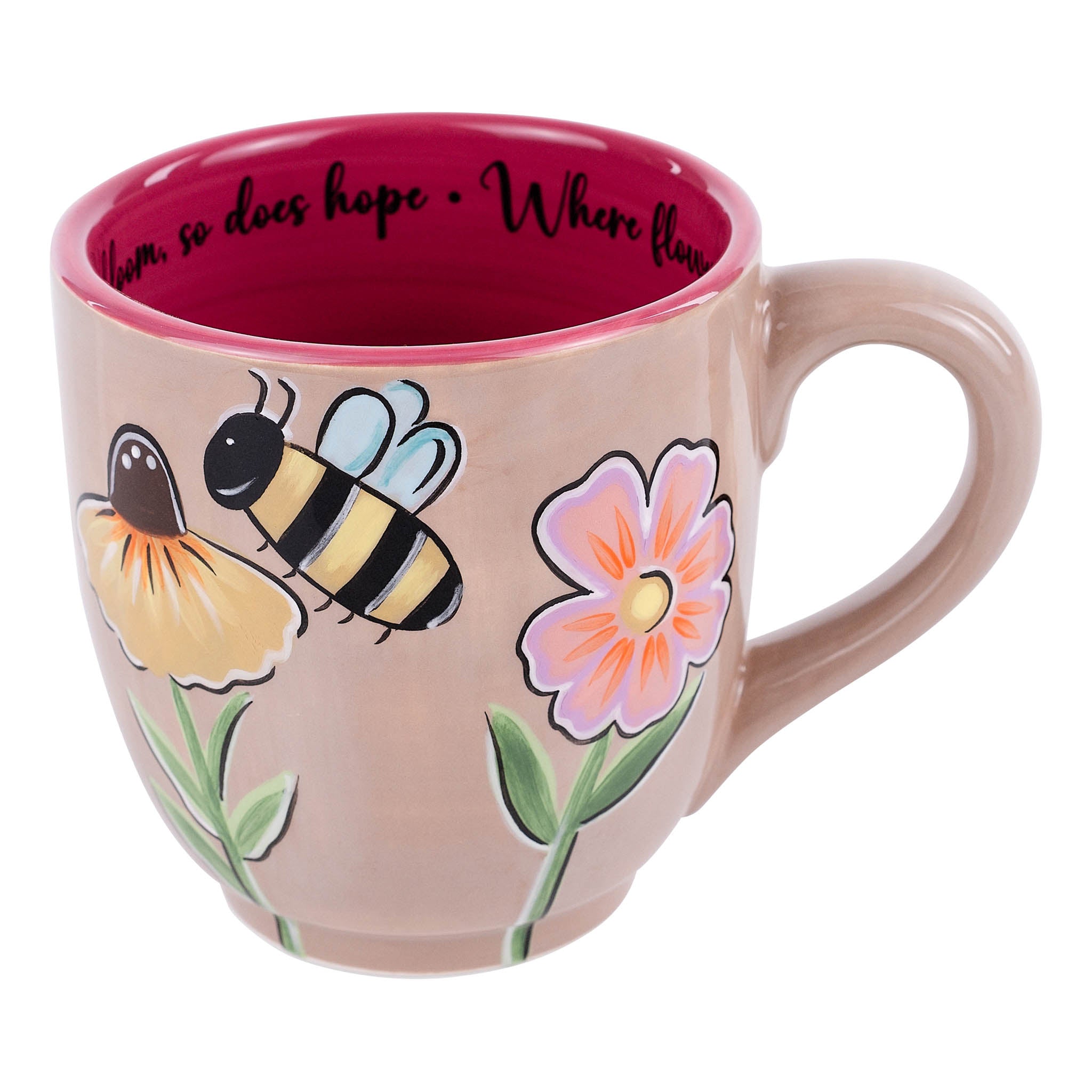 Wildflower Bee Mug