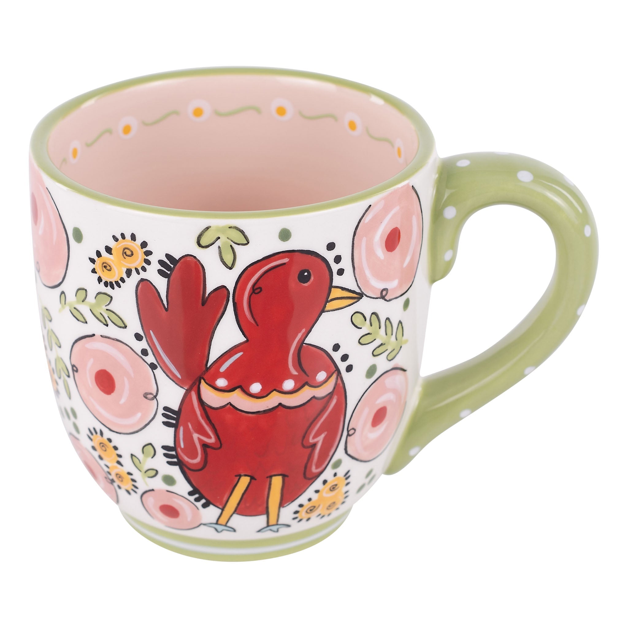 Glory Haus Find Refuge Red Bird Mug